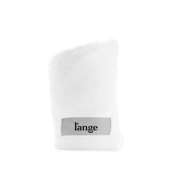 L’ange Microfiber Hair Wrap Towel-White