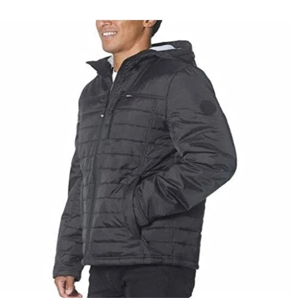 Jerry Gerry Men’s Quilted Jacket (Black,M), (57968)