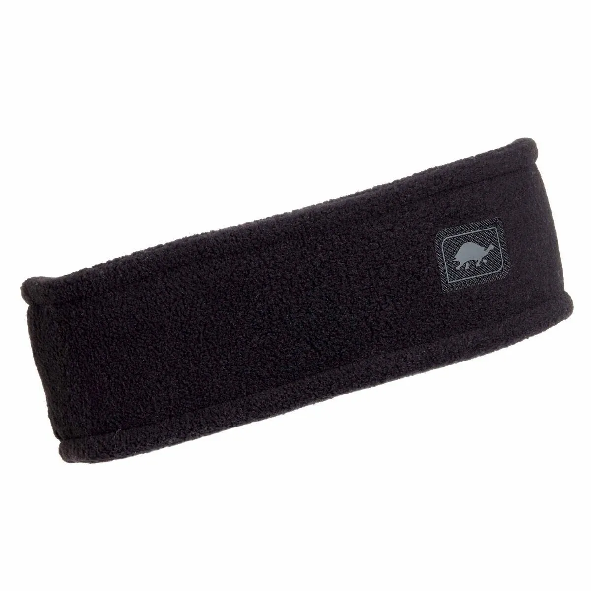 Turtle Fur - Double-Layer Headband, Chelonia 150 Fleece, Black