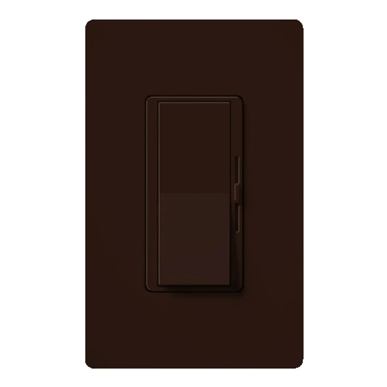 Lutron Diva ELV Single-pole/3-way Rocker Light Dimmer Switch, Brown Lowes.com