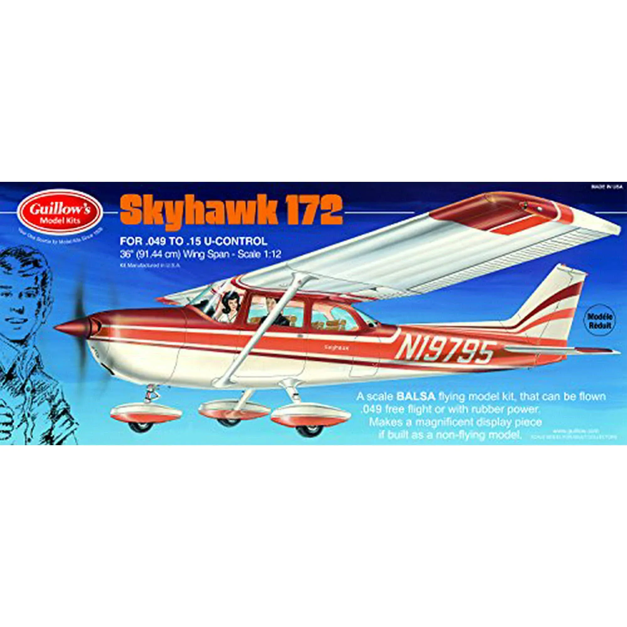 Guillow - Cessna Skyhawk Model Kit