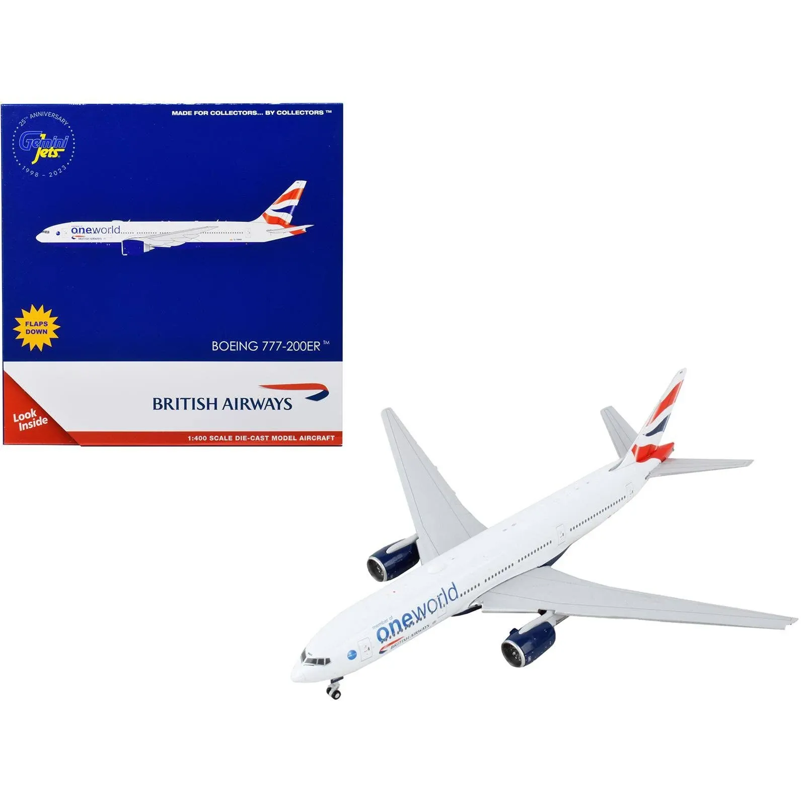 GeminiJets British 777-200ER 1/400