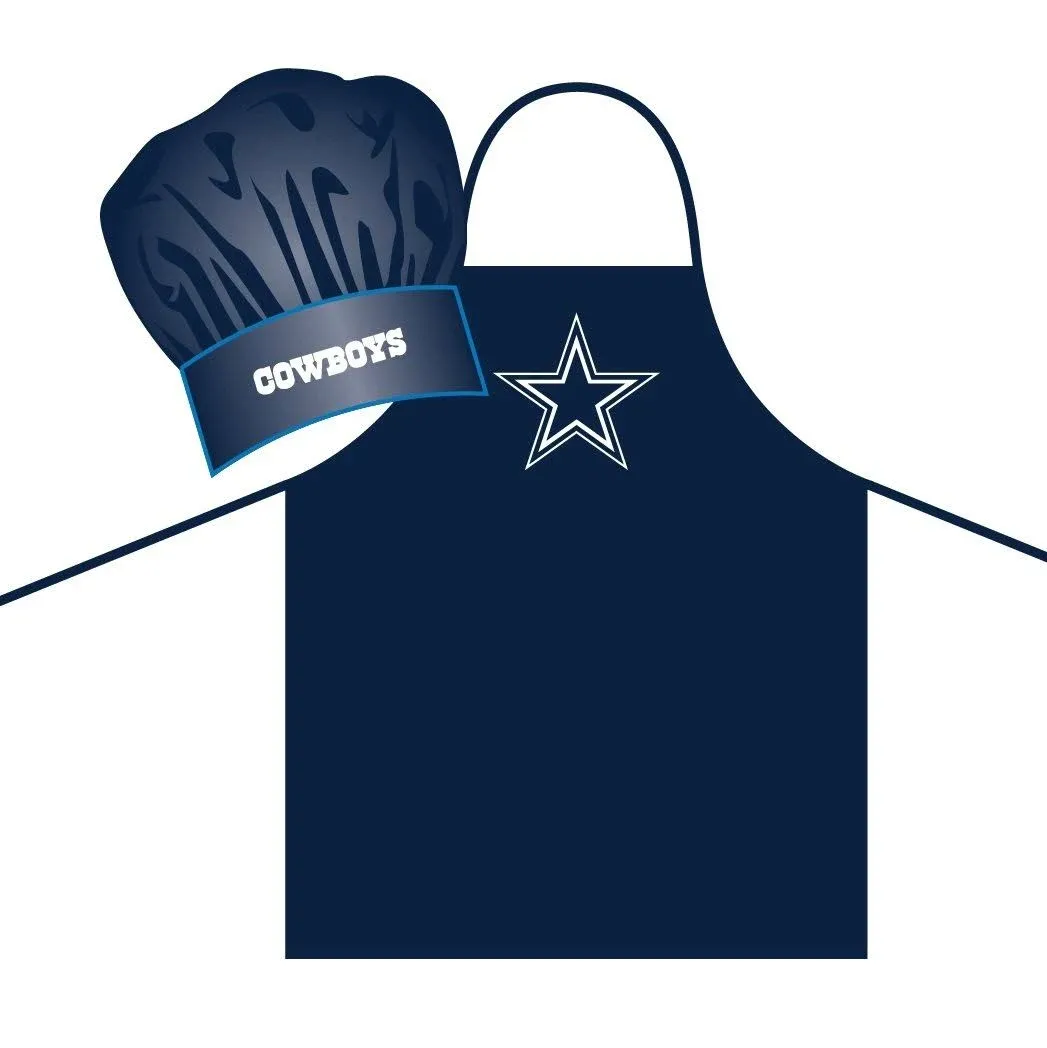 NFL Apron & Chef Hat - Dallas Cowboys