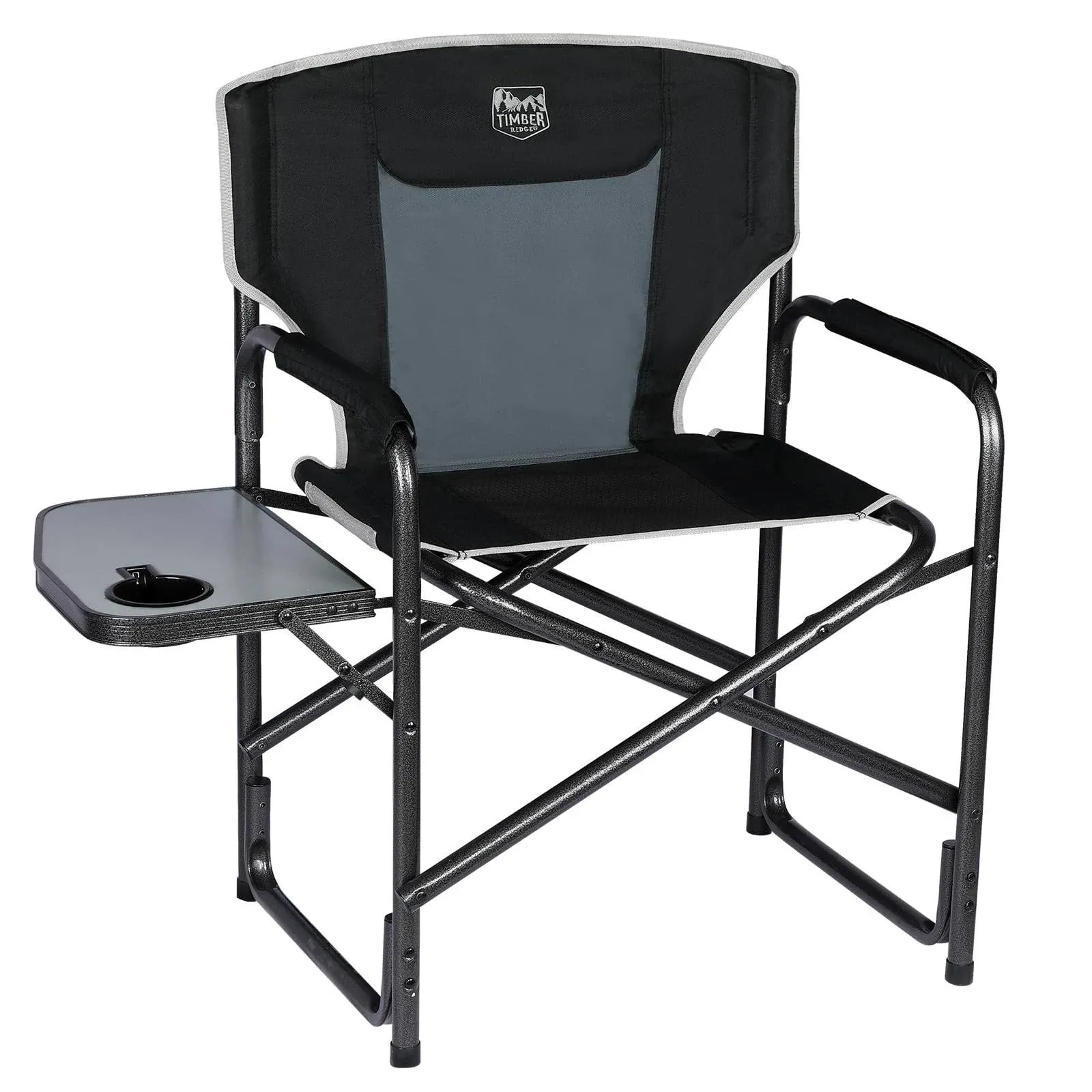  Lightweight Outdoor Camping, Patio Chair, Portable Directors  with Side Table 