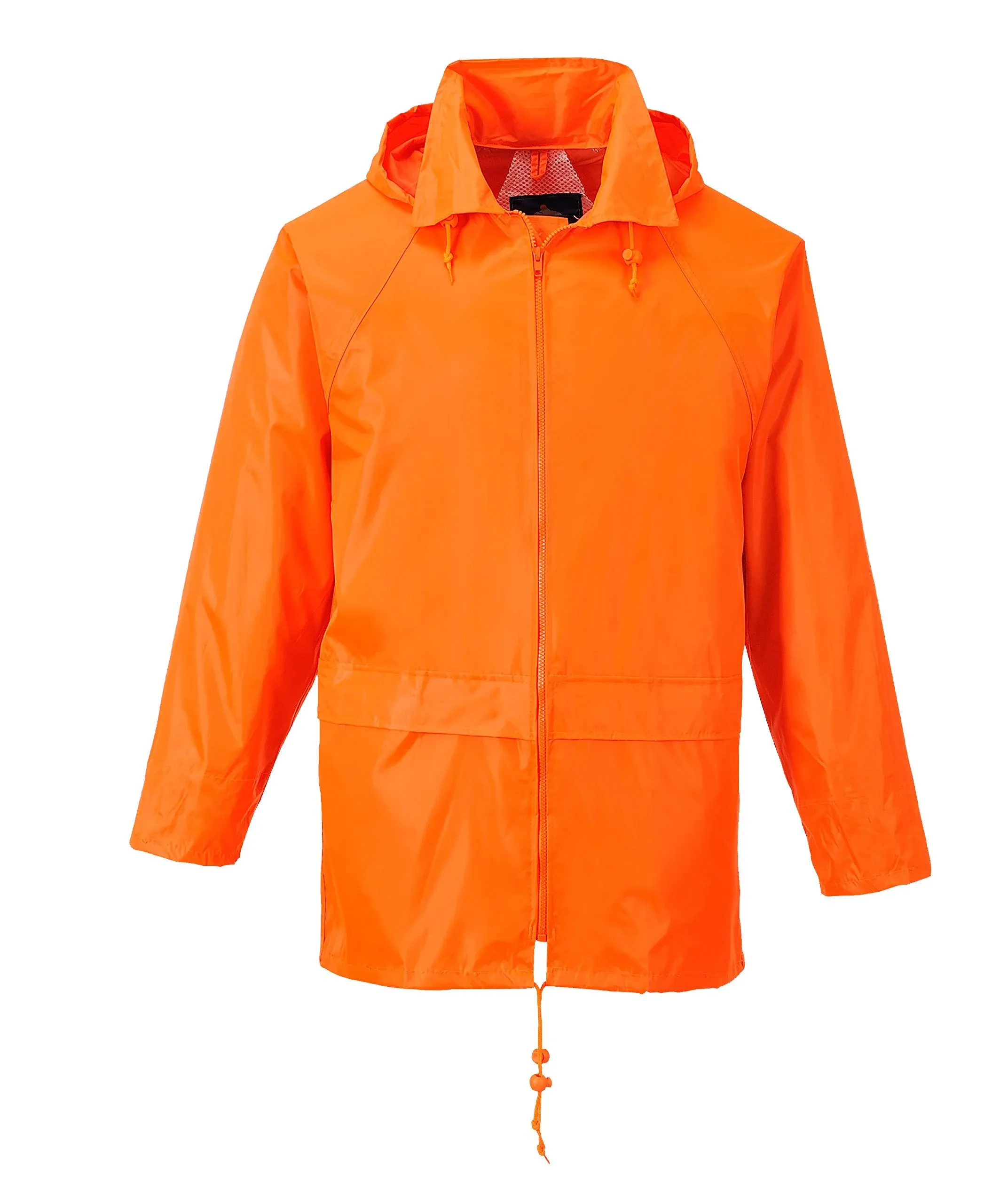 PORTWEST ORANGE CLASSIC RAIN JACKET WATERPROOF DURABLE SEALED SEAMS S-5XL US440 