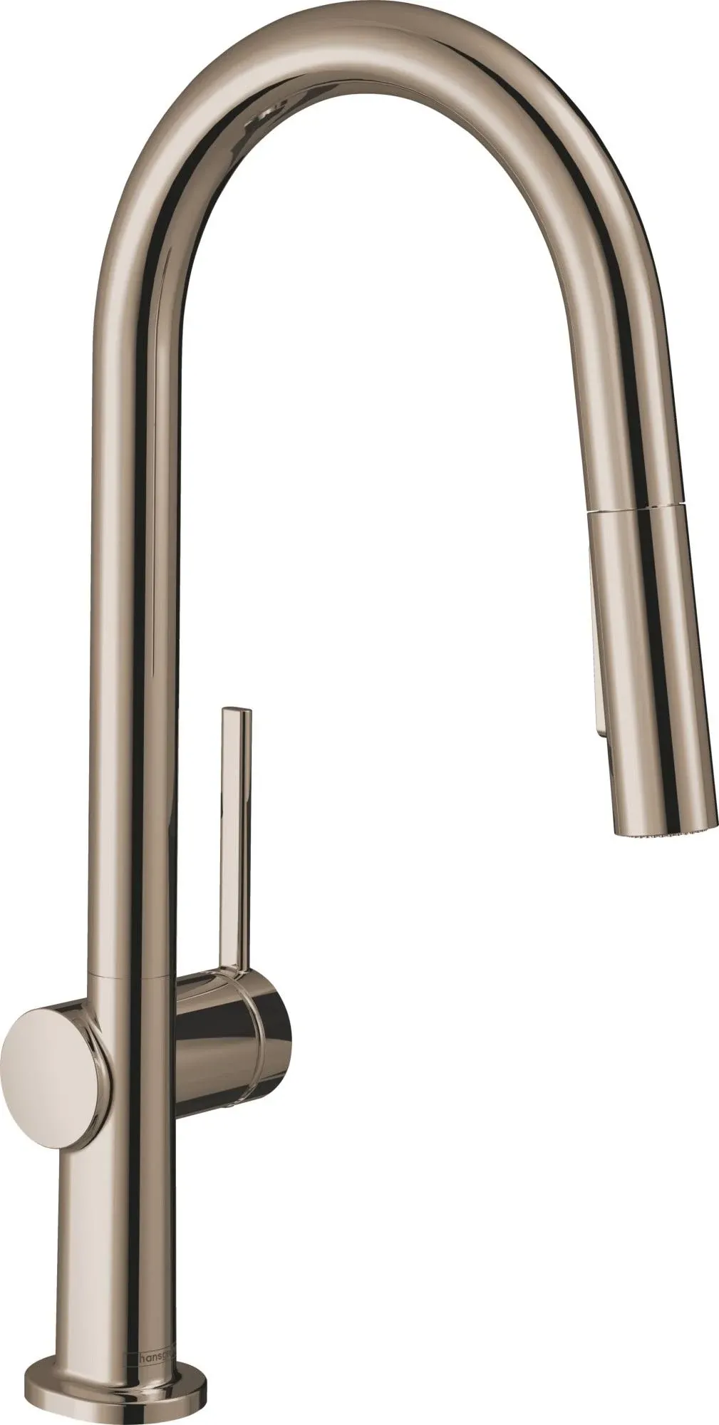 Talis N Pull Down Single Handle Kitchen Faucet Hansgrohe Steel Optic