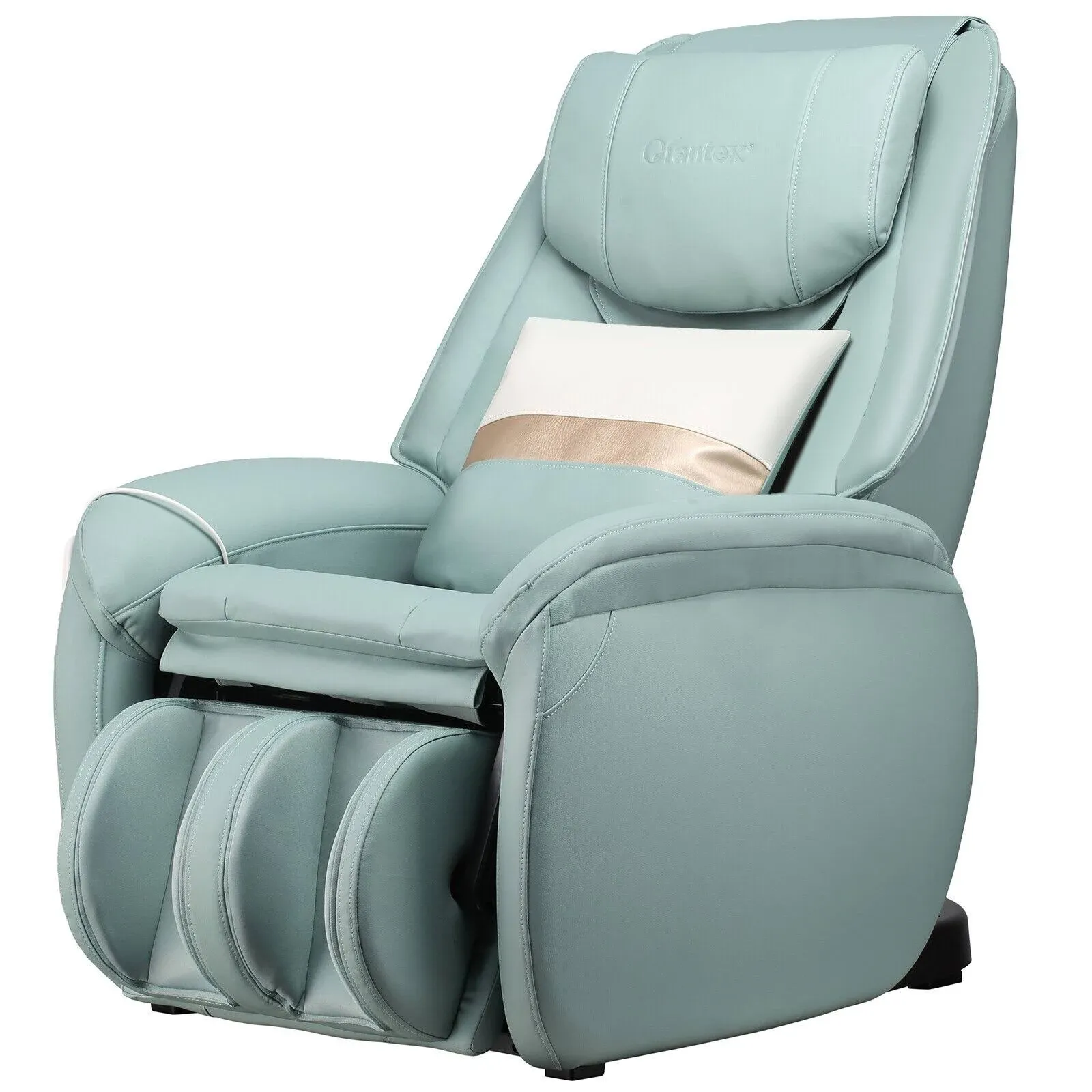 Full Body Zero Gravity Massage Chair with Pillow-Pale Turquoise