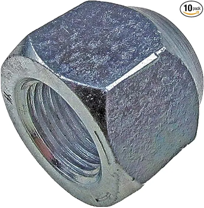 Wheel Nut 9/16-18 Standard - 7/8 In. Hex, 3/4 In. Length