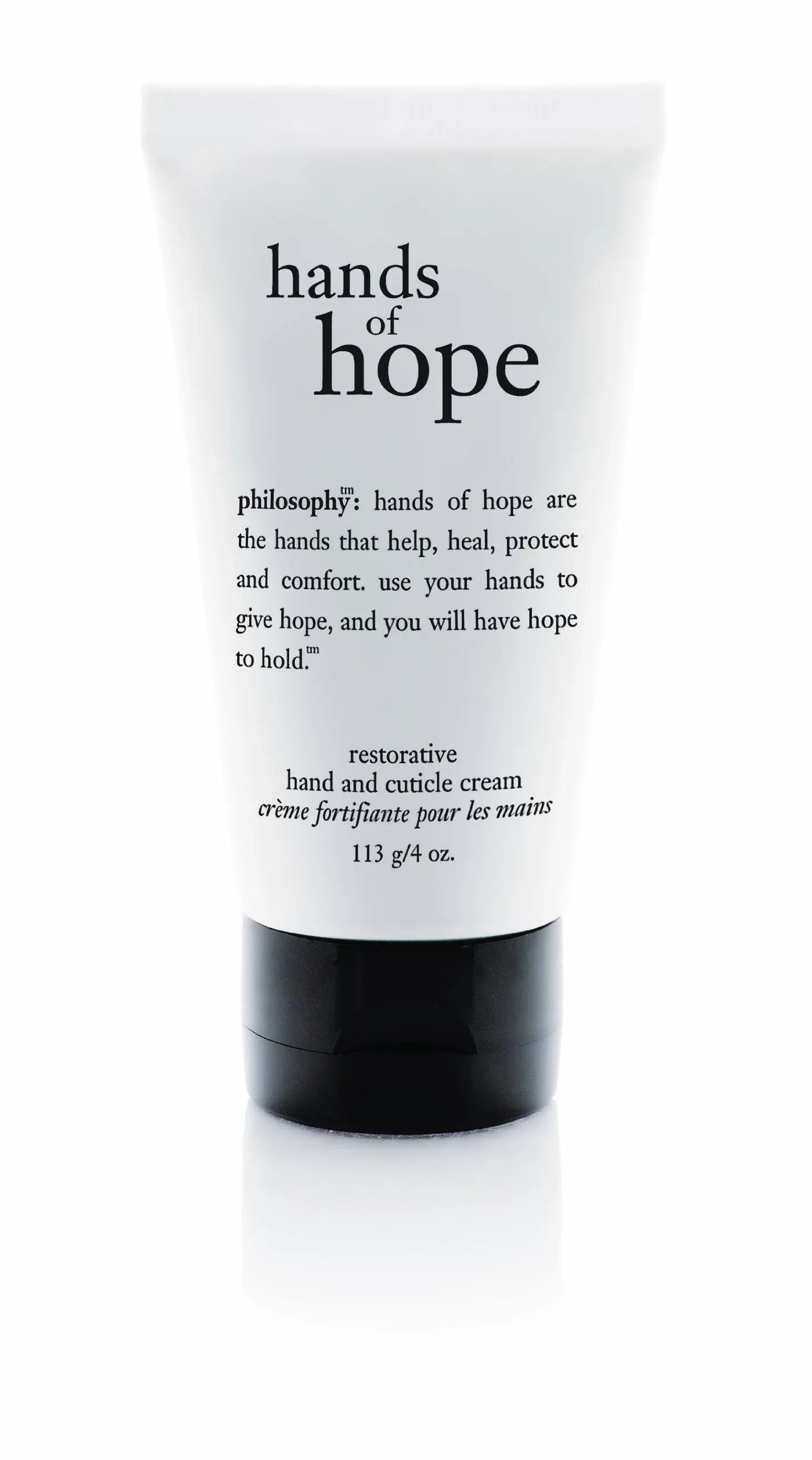 philosophy hands of hope nurturing hand cream - silky & fast-absorbing formula with shea butter & aloe vera - instantly hydrates & protects hands & nails for up to 24 hours