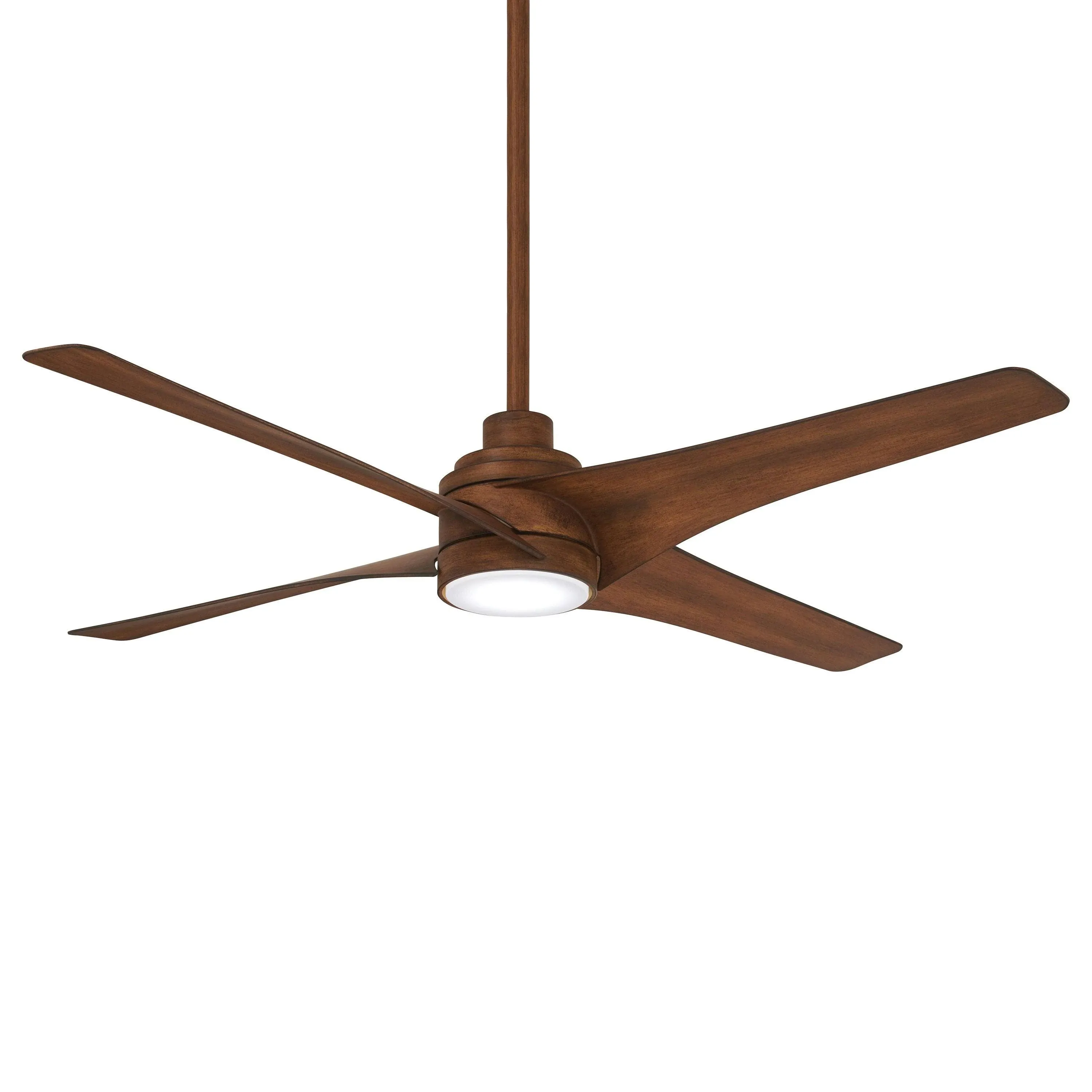 56&quot; Minka Aire Swept Distressed Koa Ceiling Fan with Remote Control | www.lampsplus.com