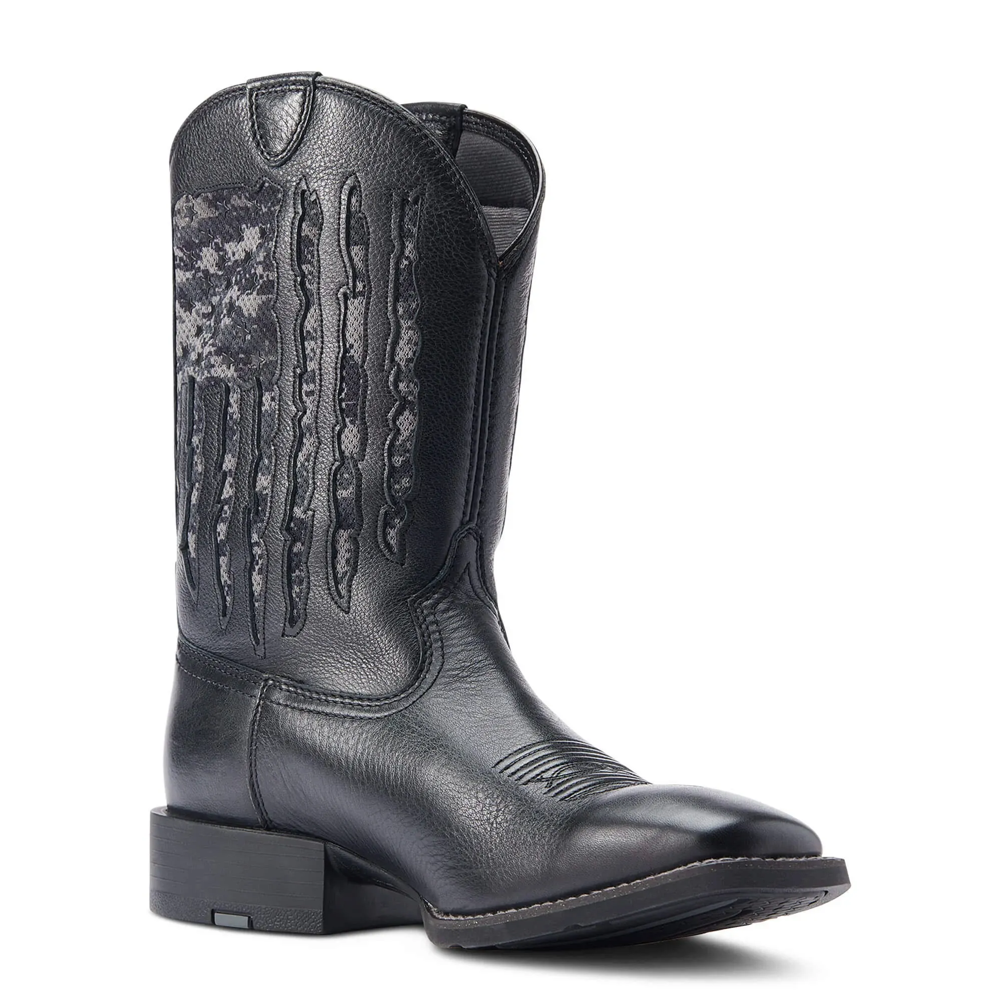 Ariat Men's Black Elephant Bankroll Western Boot