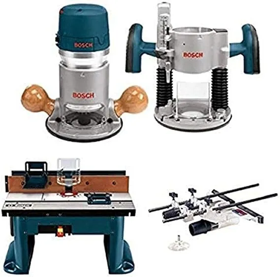 Bosch 1617EVSPK 2.25 HP Combination Plunge & Fixed-Base Router