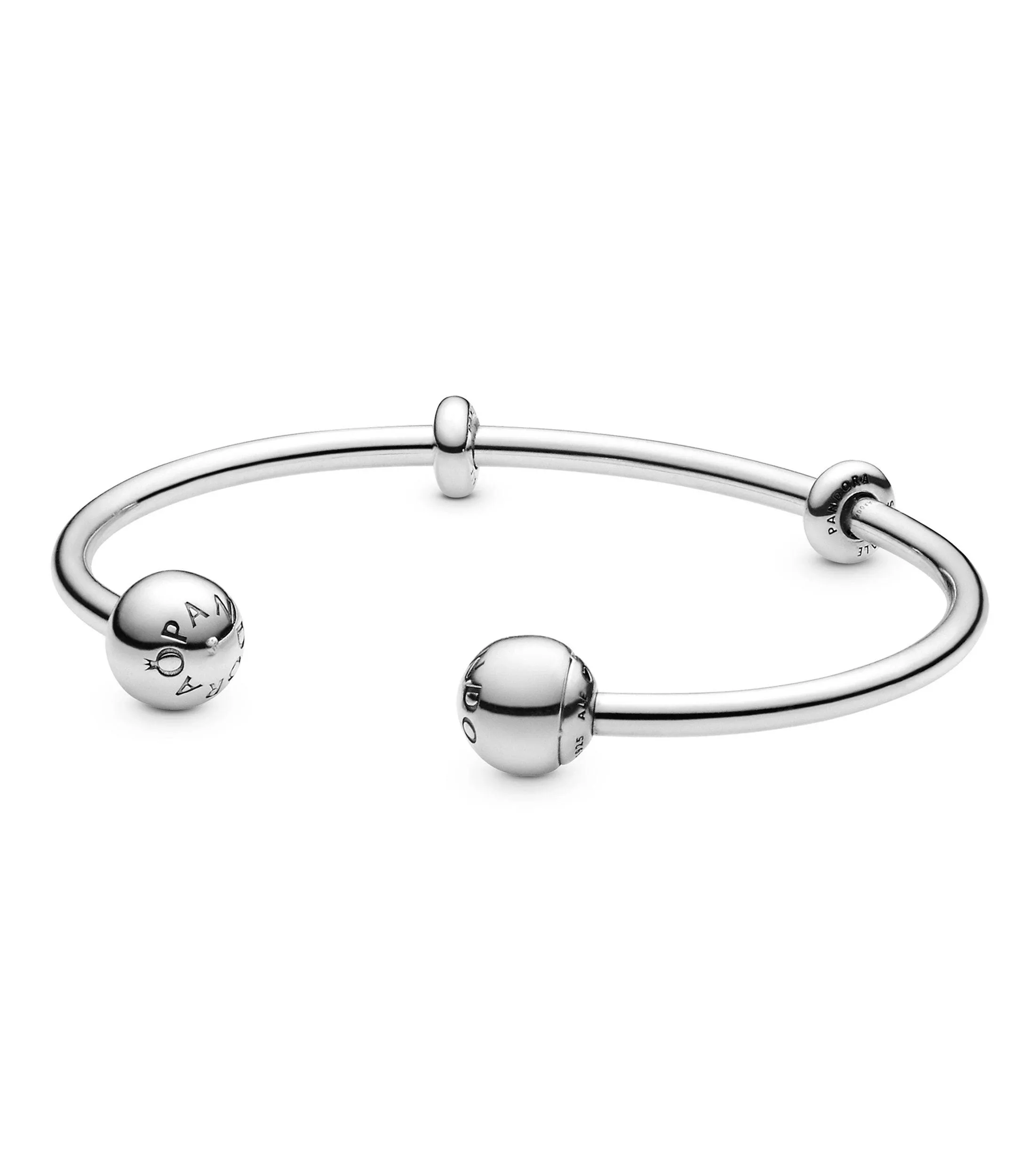 Pandora Silver Open Bangle