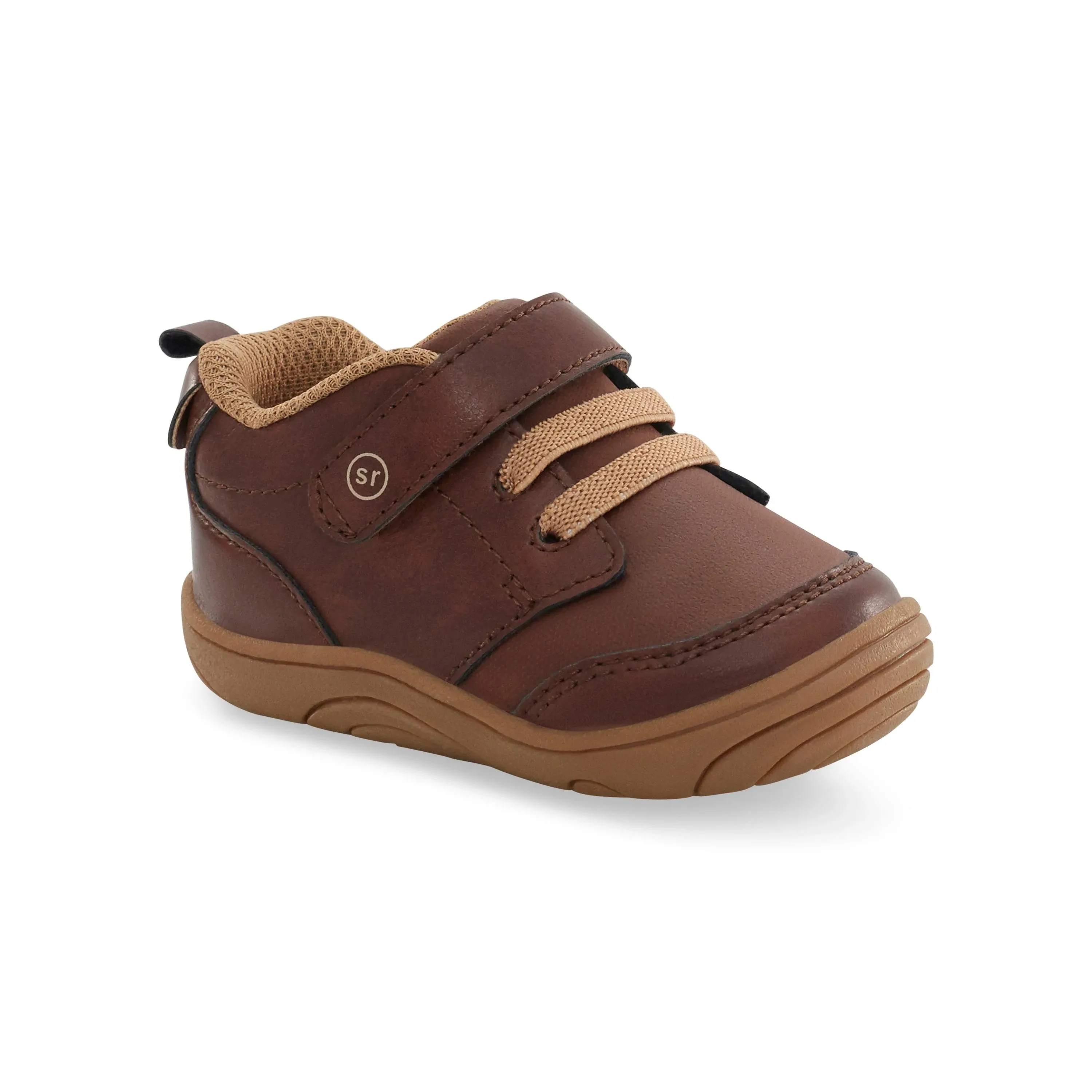 Stride Rite 360 Kids Unisex Taye 2.0 Sneaker, Size: 4, Brown