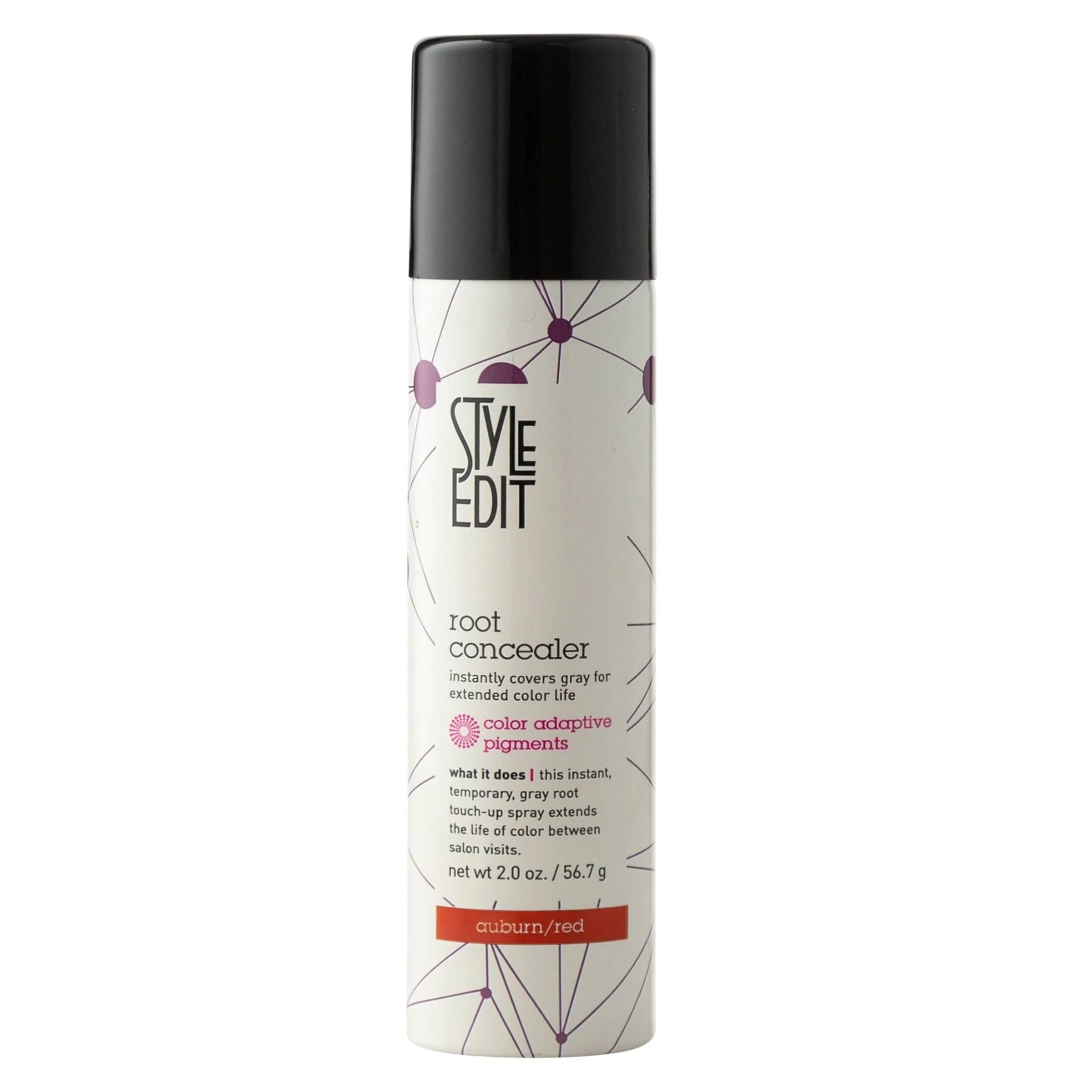 Style Edit Root Concealer Spray, Auburn/Red - 2 oz