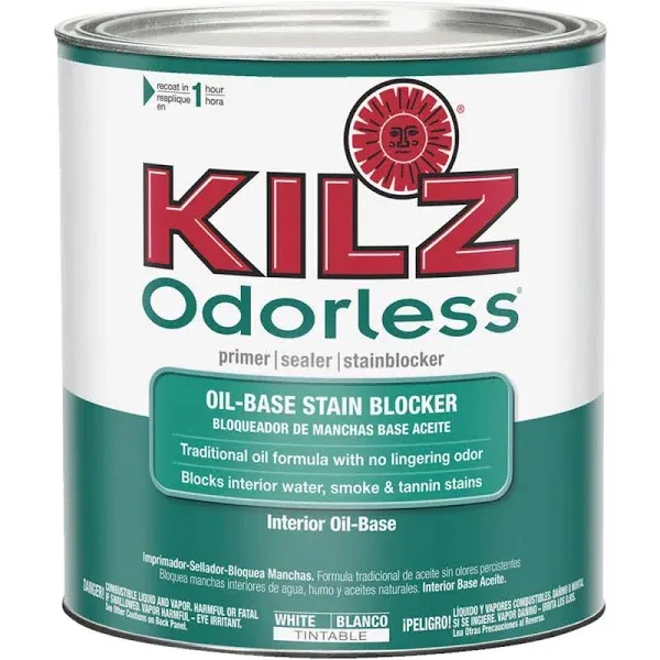 Kilz 10042 Primer, White, 1 qt Can