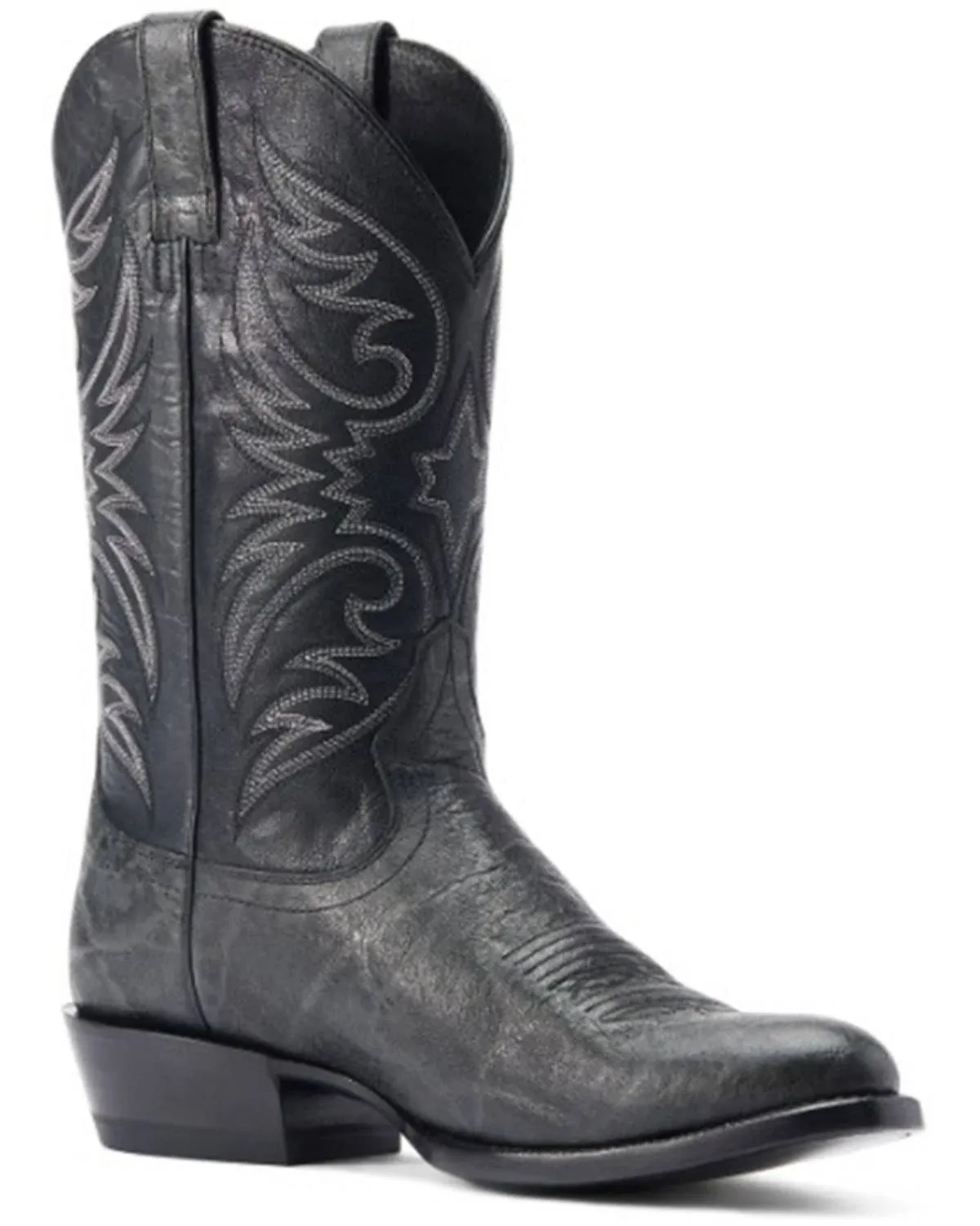 Ariat Men's Bankroll Black Elephant Print Western Boots 10044556