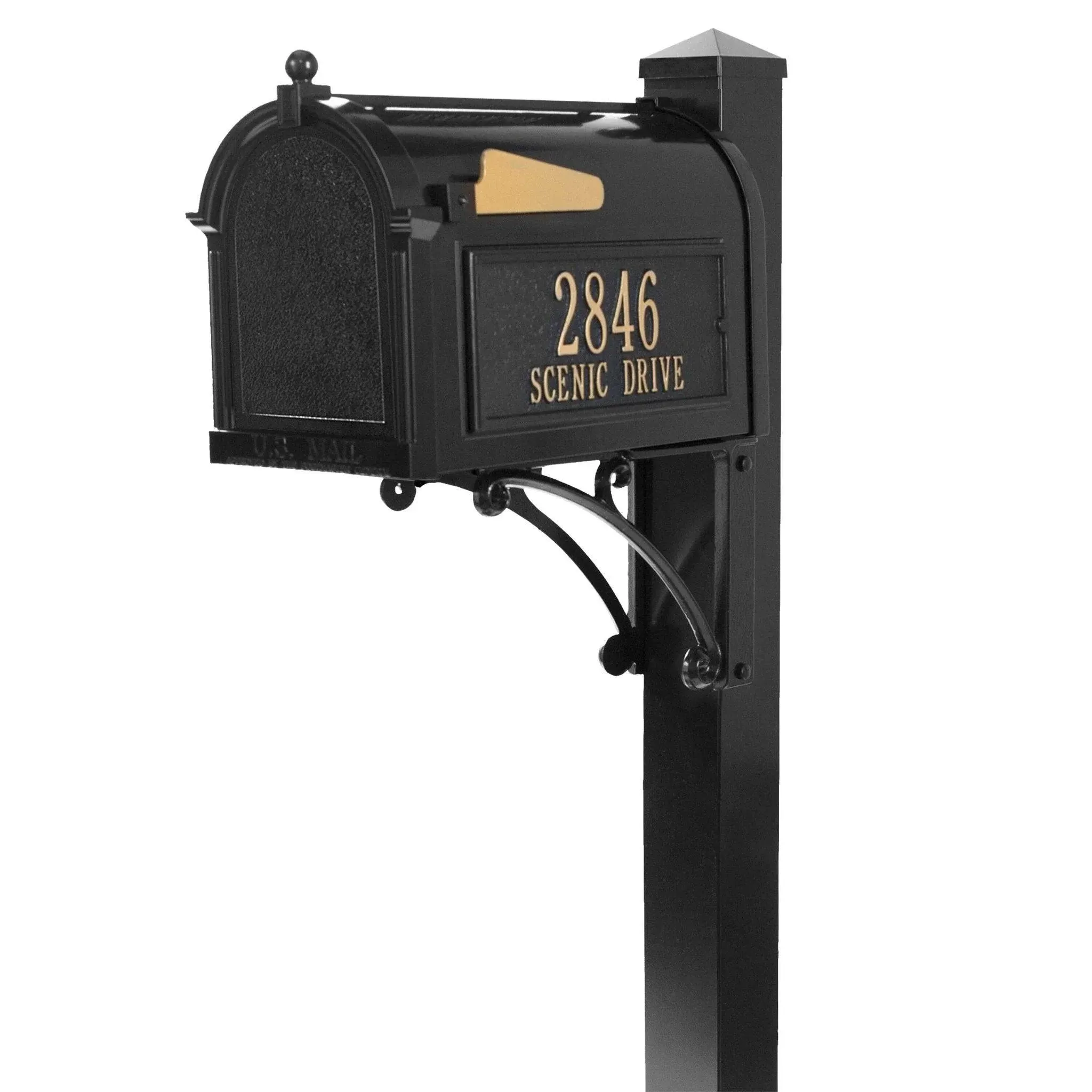 Whitehall Superior Custom Mailbox Package - Budget Mailboxes