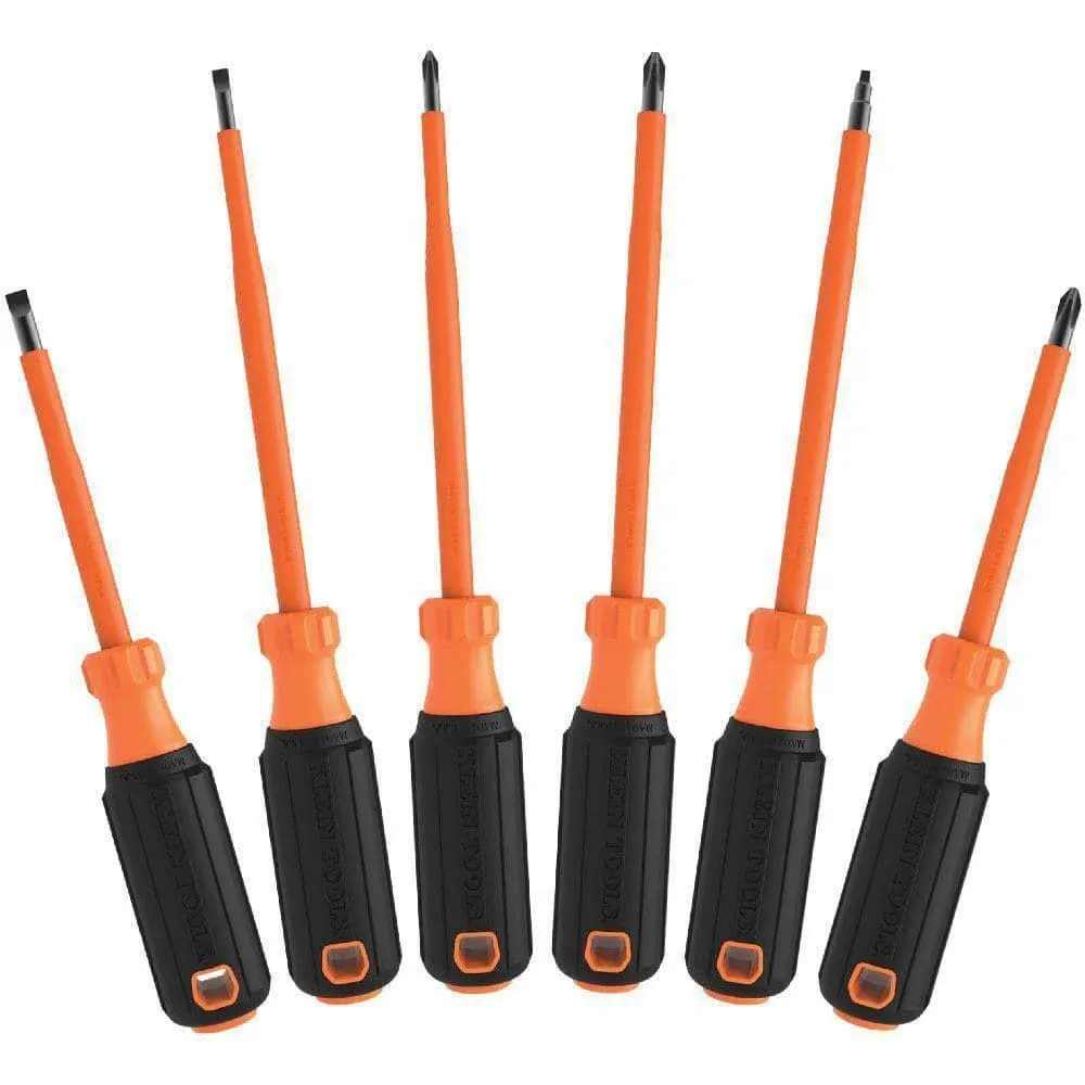 Klein Tools - 85076INS - Screwdriver Set, 1000V Insulated, 6-Piece