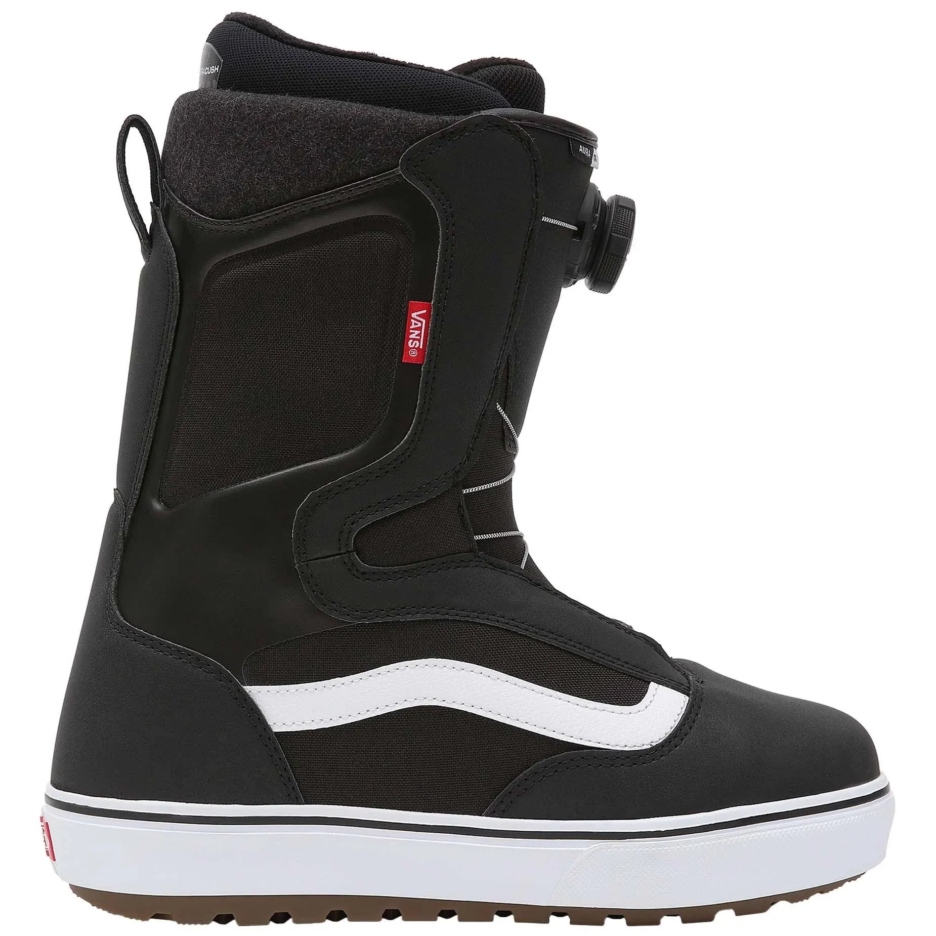 Vans Aura OG Snowboard Boots - Black/White - 8