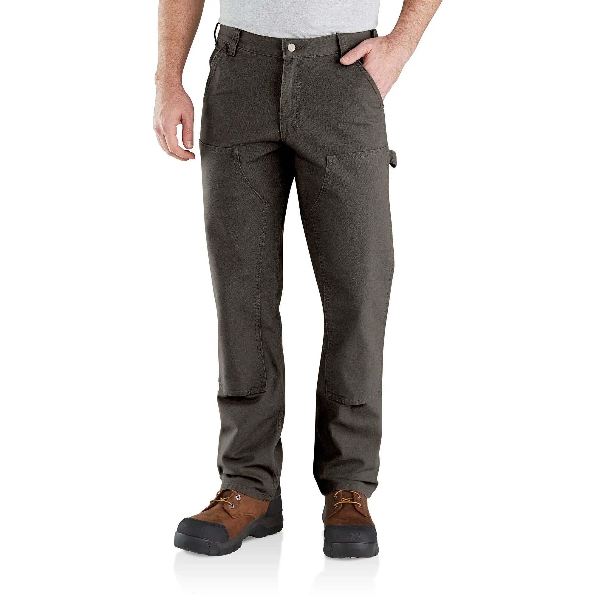 Carhartt Men's Rugged Flex Relaxed Fit Duck Double-Front Utility Work Pant