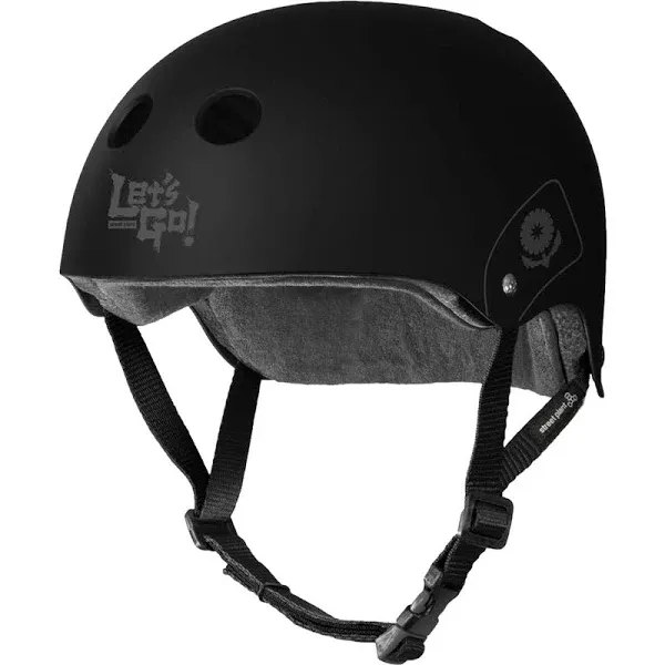 Triple 8 Certified Sweatsaver Black Rubber Xs/S Helmet