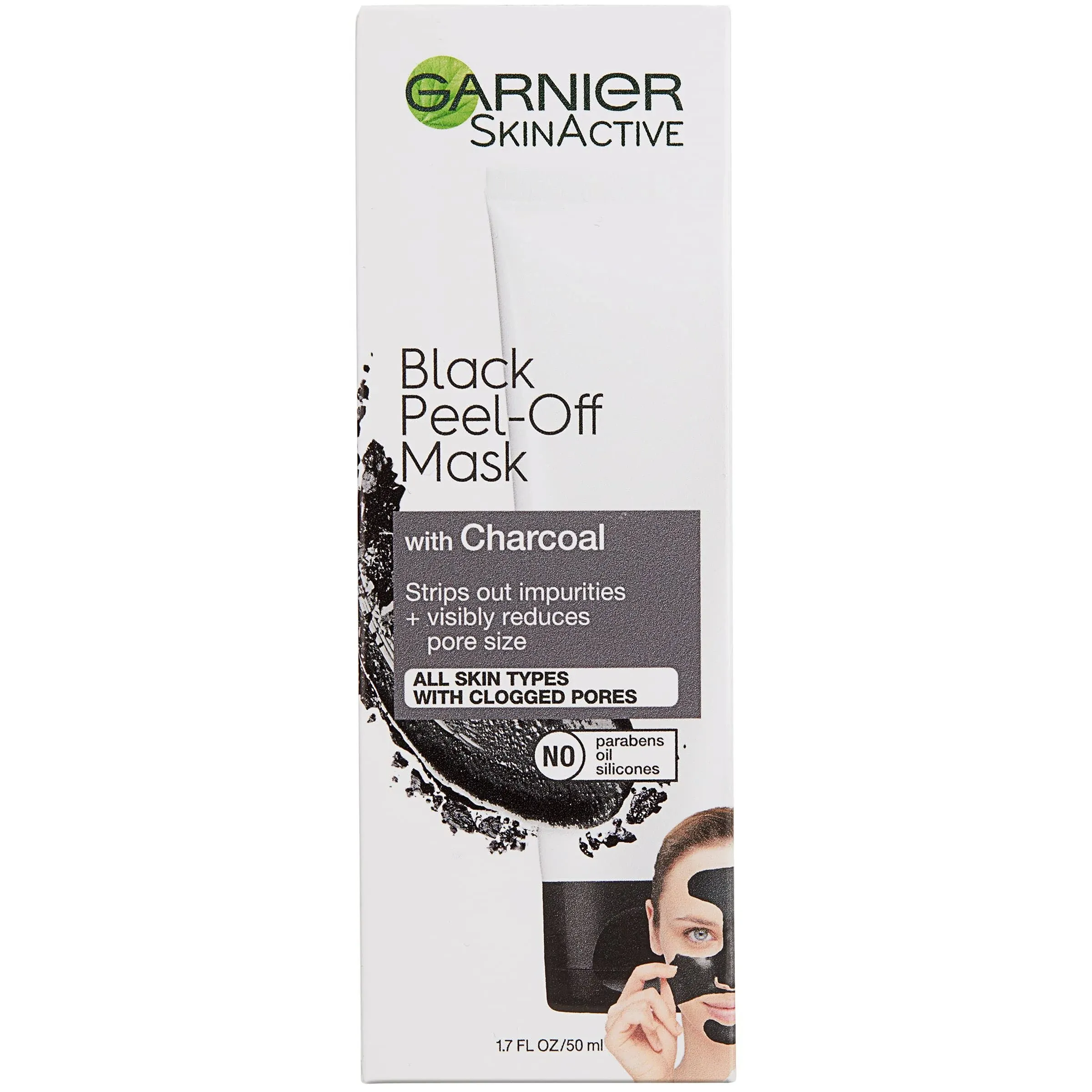 Garnier SkinActive Black peel-off mask with charcoal 50ml