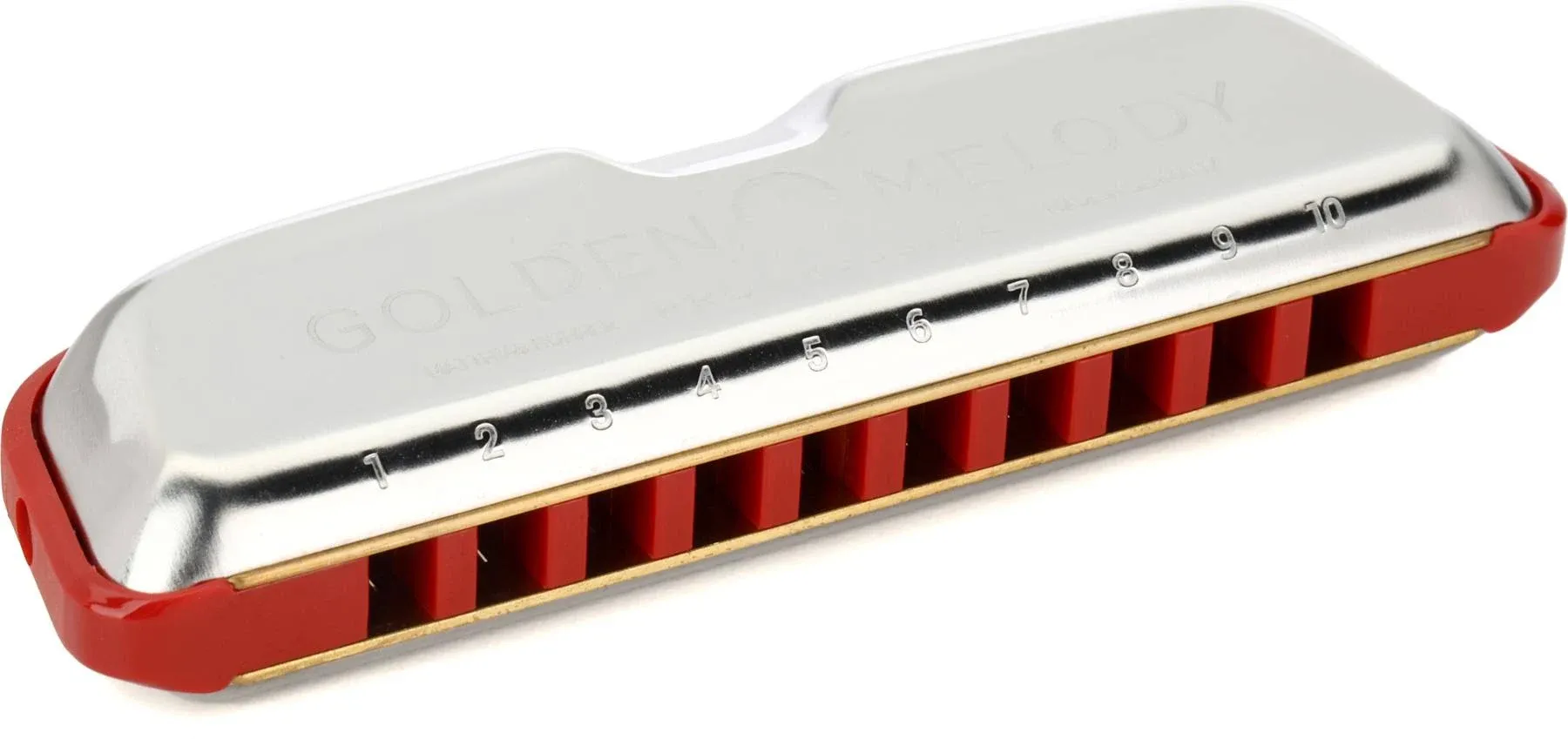 Hohner Golden Melody Harmonica - Key of F Version 2