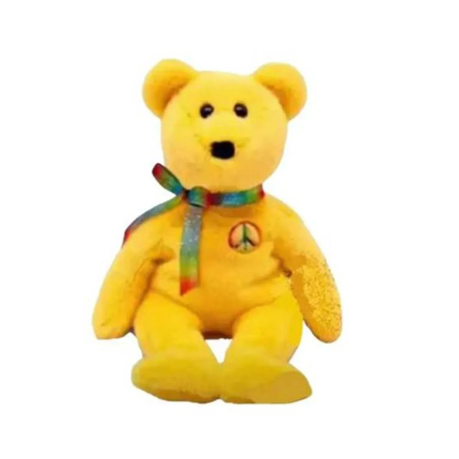 Beanie Baby Peace Bear II