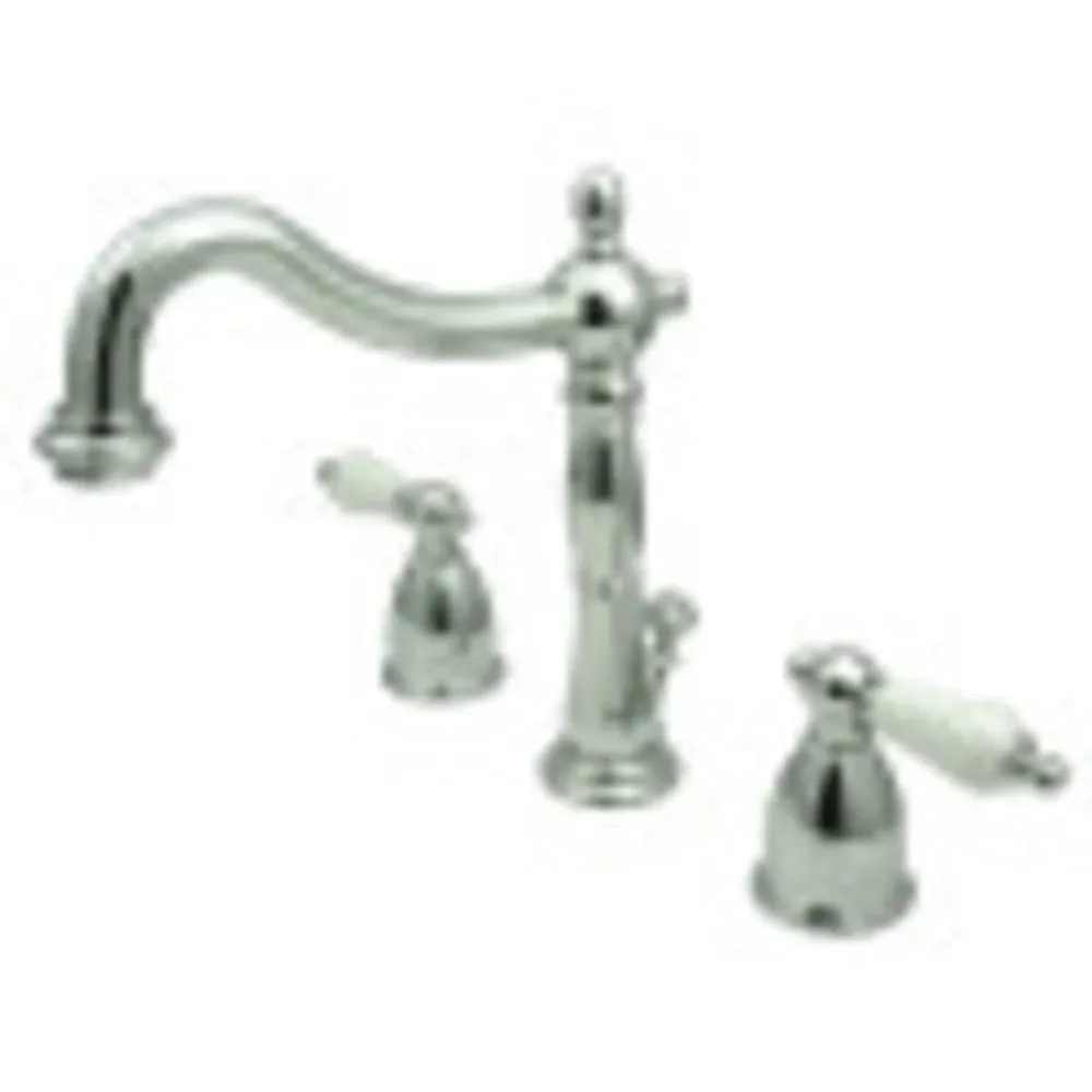 Kingston Brass Heritage 8 in. Widespread Bathroom Faucet Polished Chrome