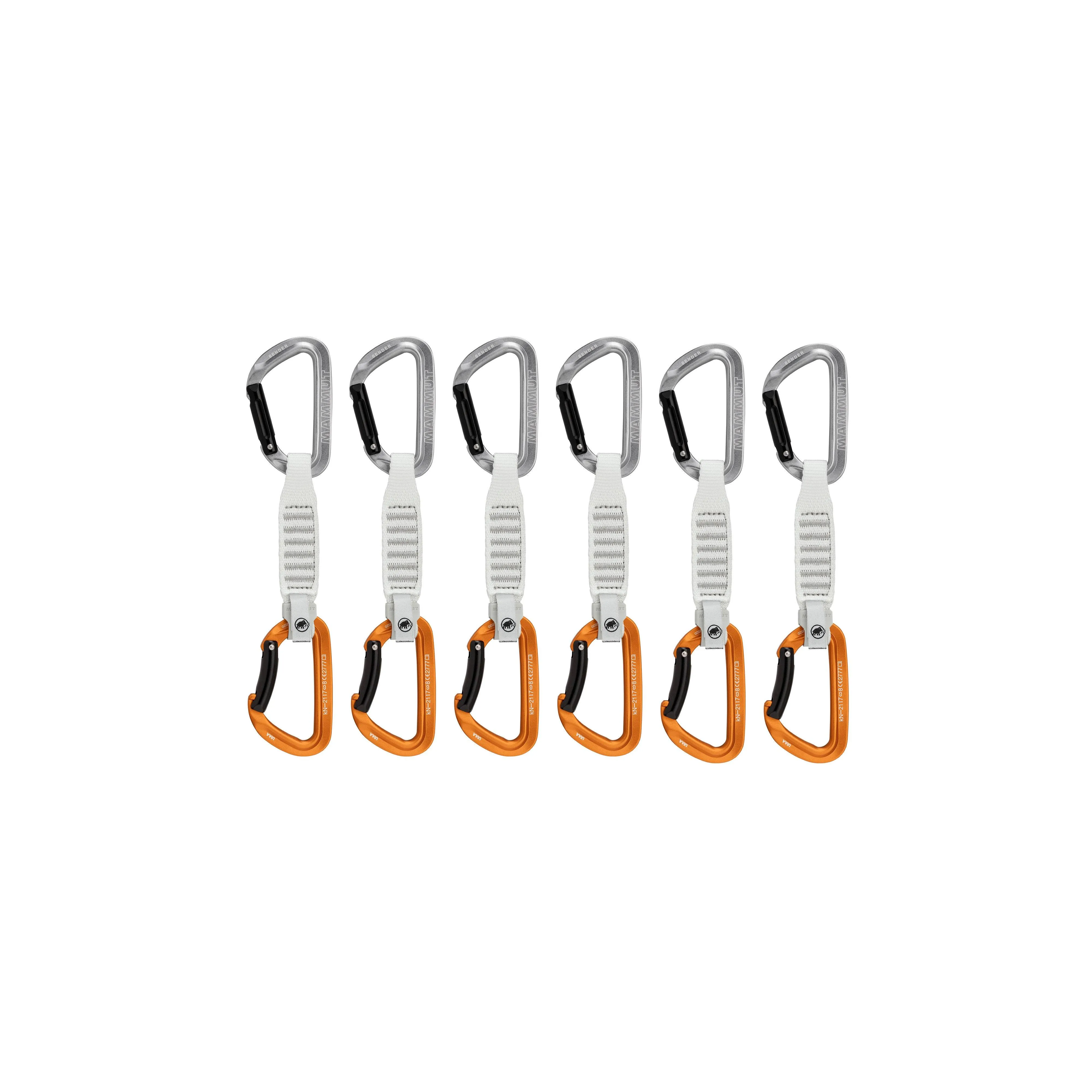 Mammut Sender Keylock 12 cm 6-Pack Quickdraws