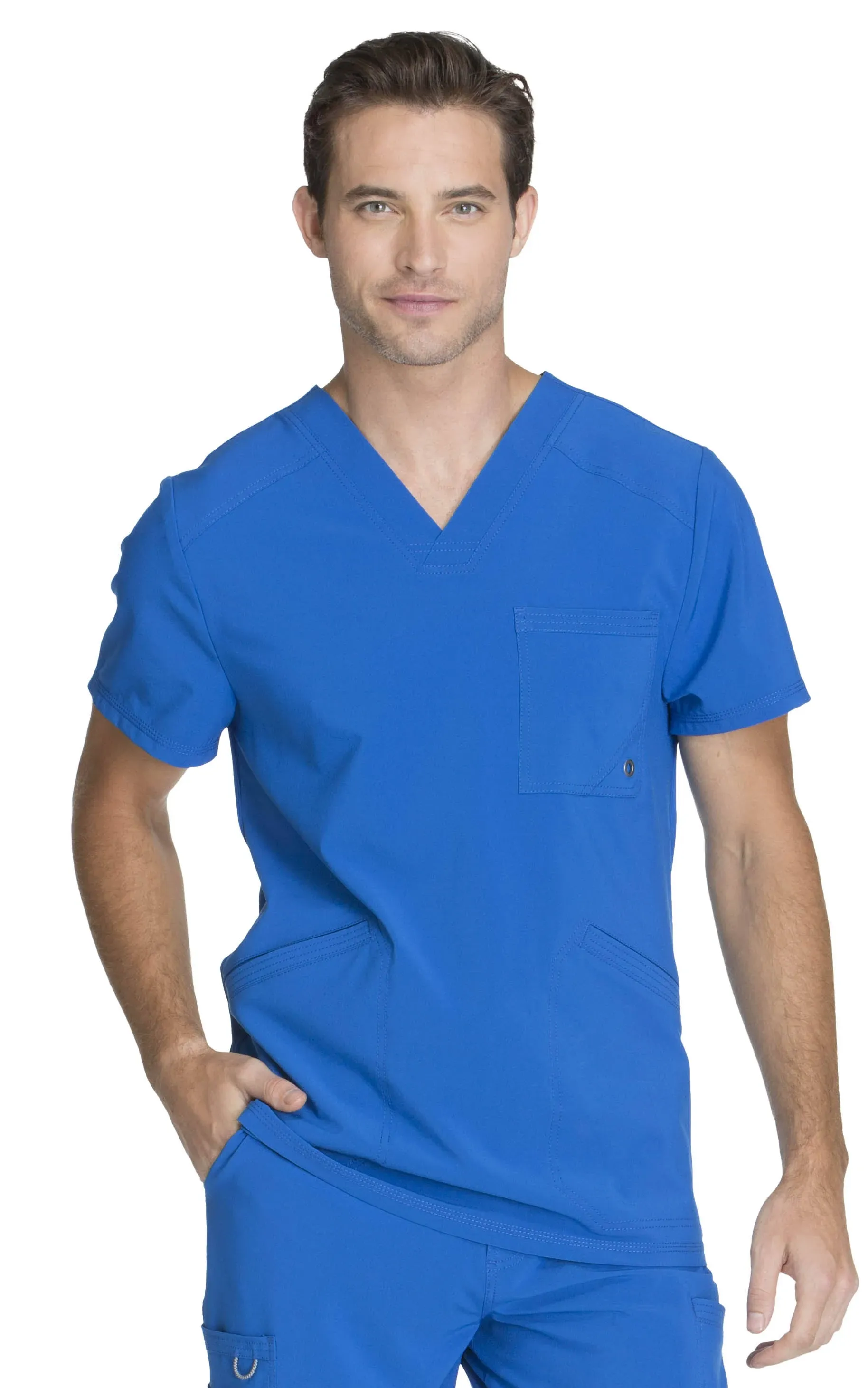 Cherokee Men's Infinity V-Neck Scrub Top