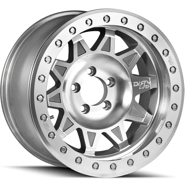 Dirty Life 9302-7973M14 Roadkill Race (9302) Machined Beadlock 17x9