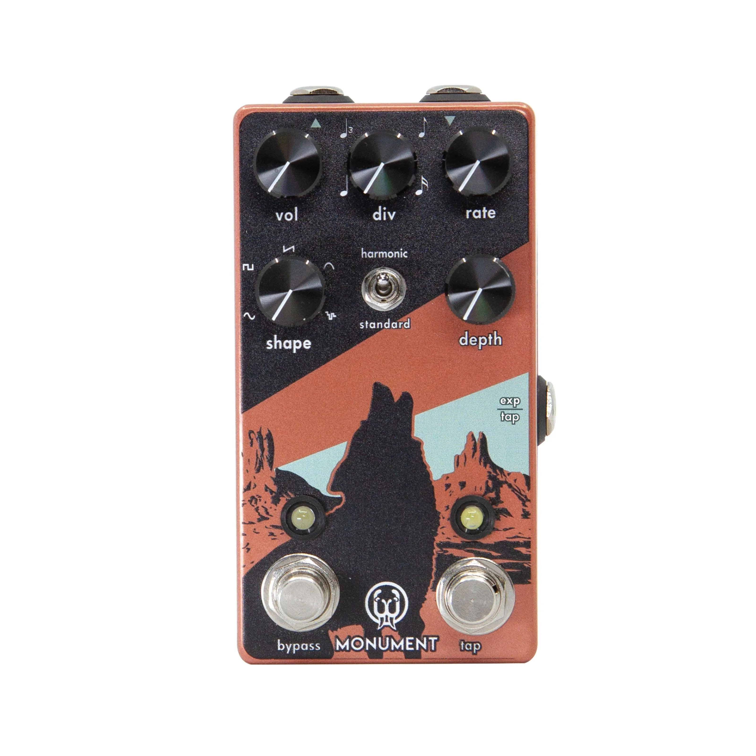 Walrus Audio Monument V2 Tap Tremolo, Red (Gear Hero Exclusive)