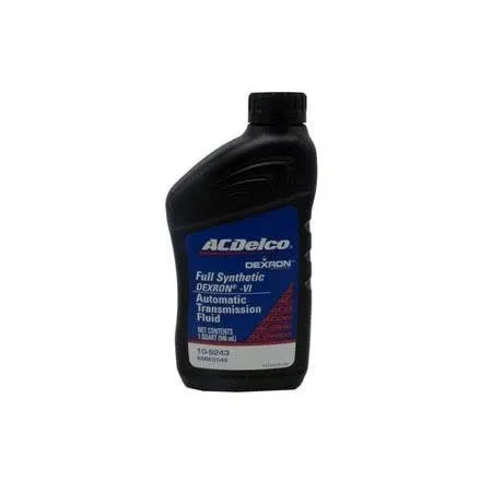 ACDelco Dexron-VI Full Synthetic Automatic Transmission Fluid 6 Quart (10-9243)