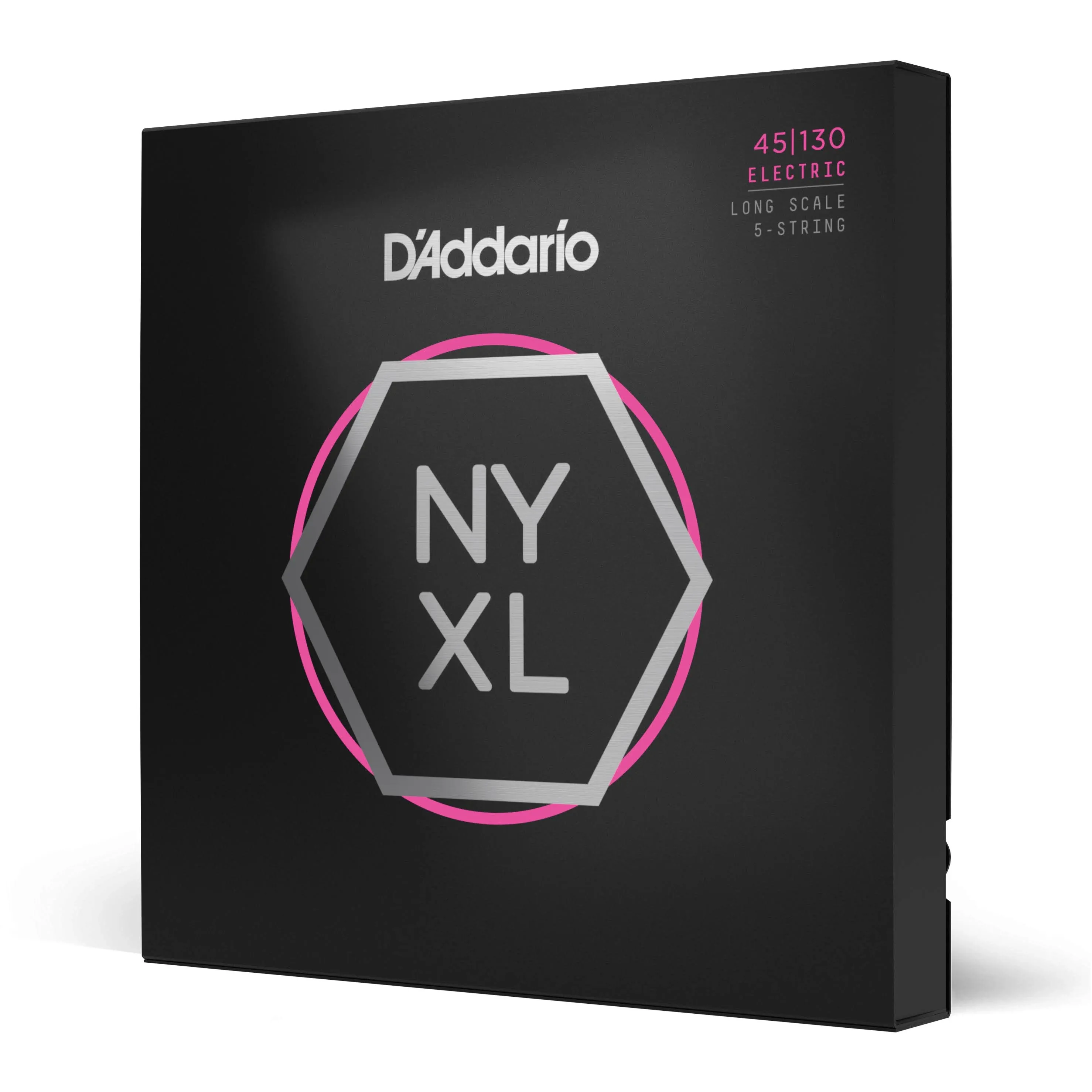 D'Addario NYXL45130 Regular Light 5 String Bass 45-130