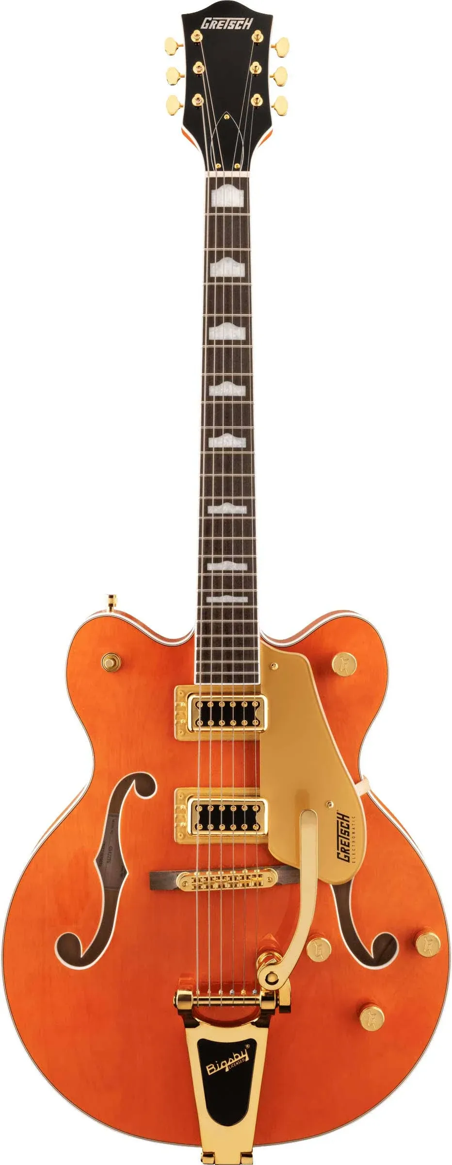 Gretsch G5422TG Electromatic Classic Hollow Body Double-Cut with Bigsby - Ora...