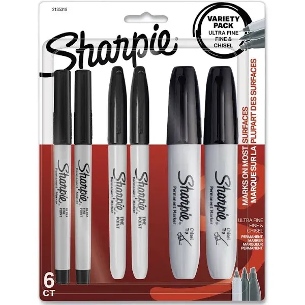 Sharpie Permanent Markers Variety Pack