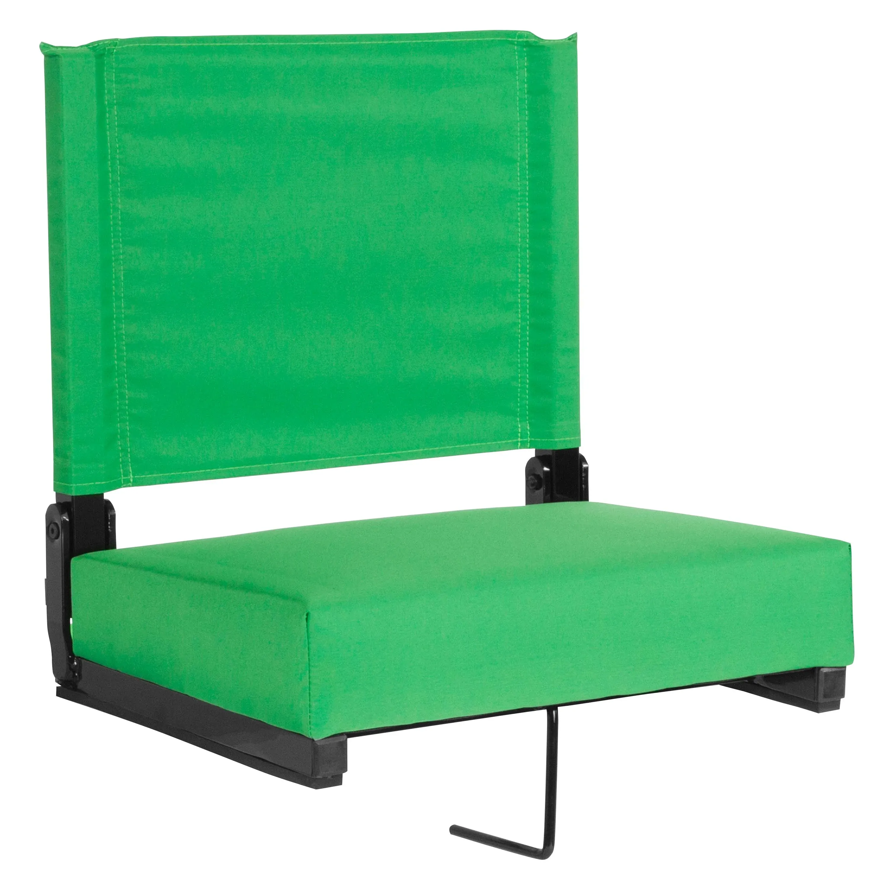 Grandstand Comfort SEATS by Flash with Ultra-Padded Seat Bright Green