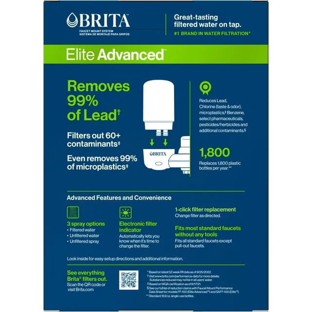 Brita On Tap Faucet Water Filter System