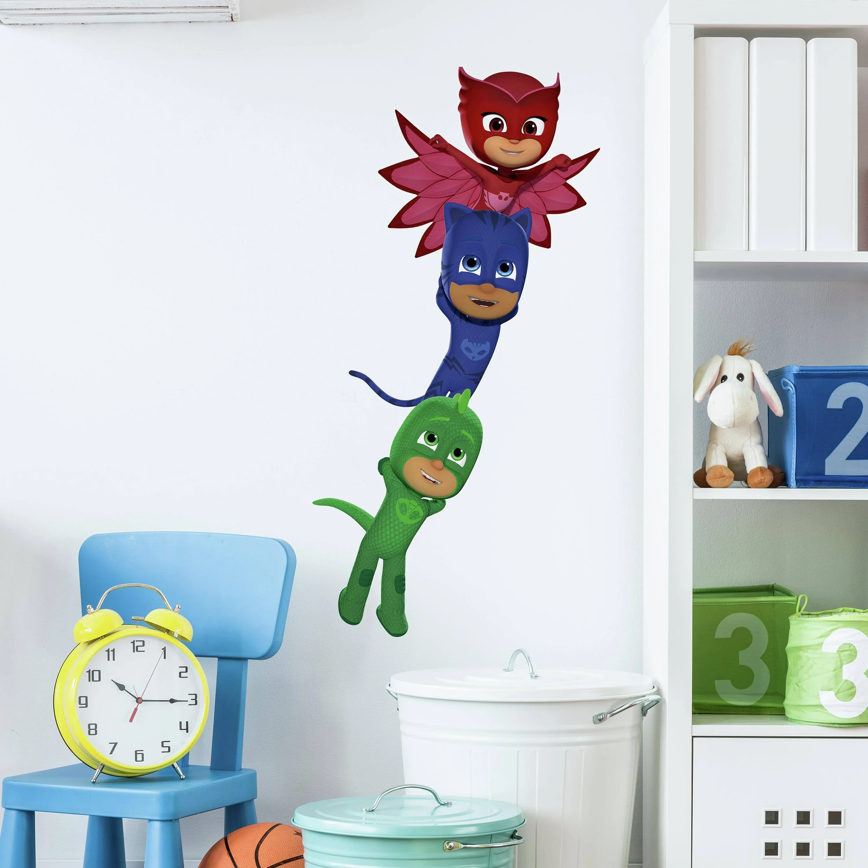 RoomMates PJ Masks Superheroes Peel and Stick Giant Wall Decals