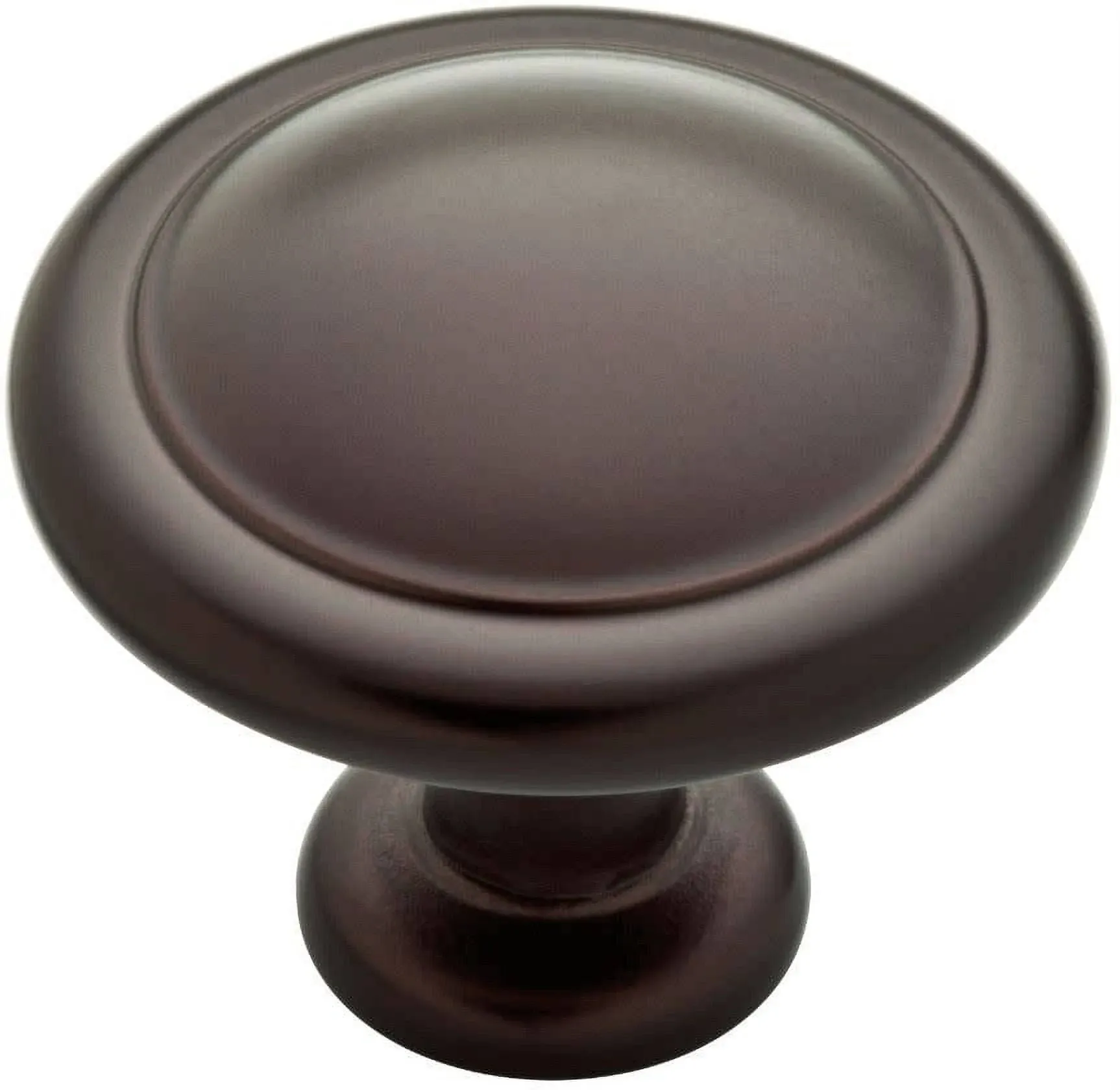 Franklin Brass P35597K-OB3-B1, 1-1/4 inch (32mm) Round Ringed Kitchen Cabinet Drawer Knob, Oil Rubbed Bronze, 25-Pack,