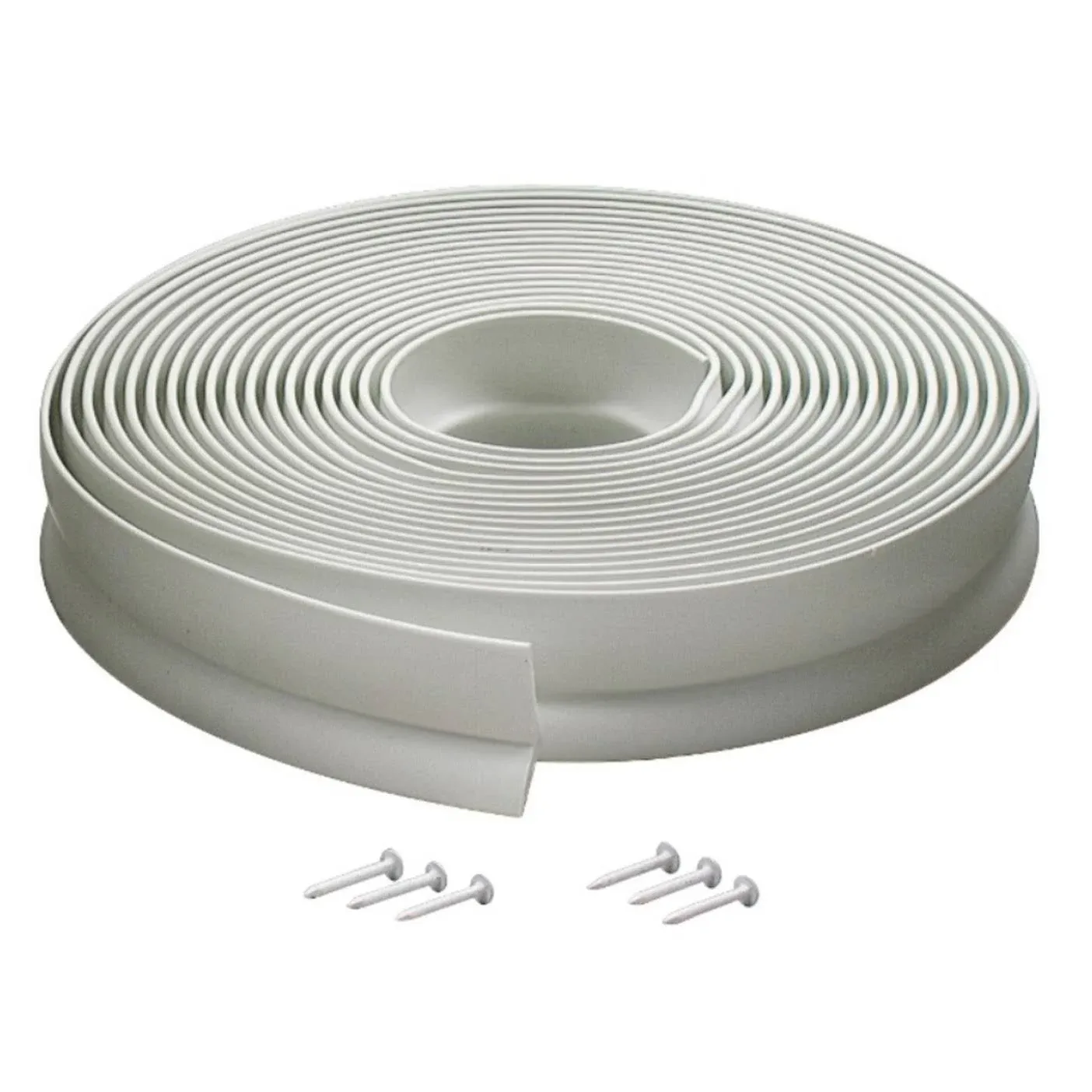 M-D Products 03822 30' White Vinyl Garage Door Seal