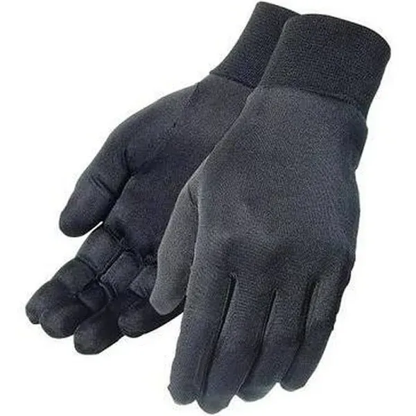 Tourmaster Silk Glove Liners Black,