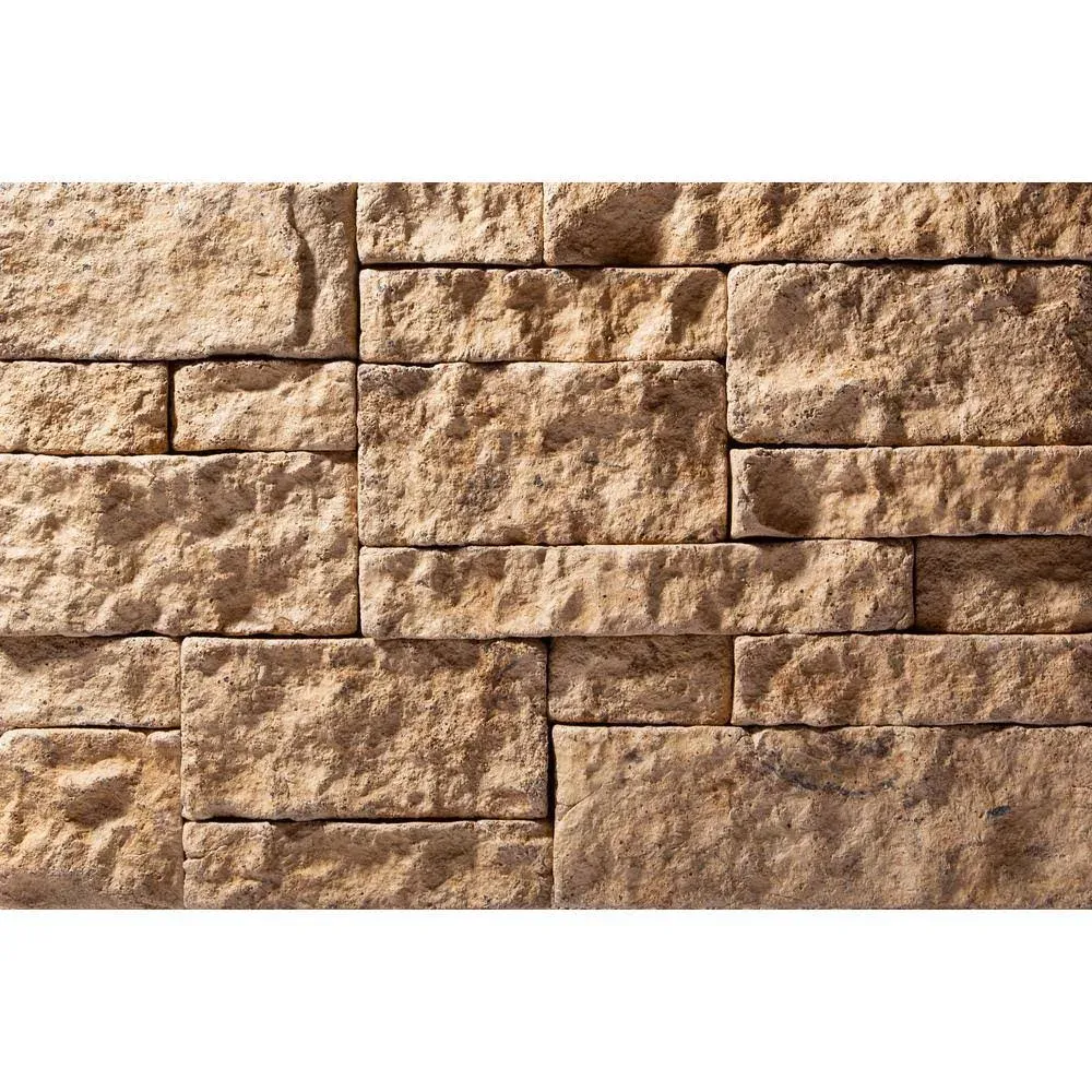 Evolve Stone Capital Sky Stone Veneer (14.25 Sq. ft. per Box) Fire Rated / Dune Point