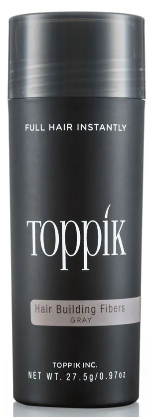 Toppik Hair Building Fibers - Gray - 0.97 oz