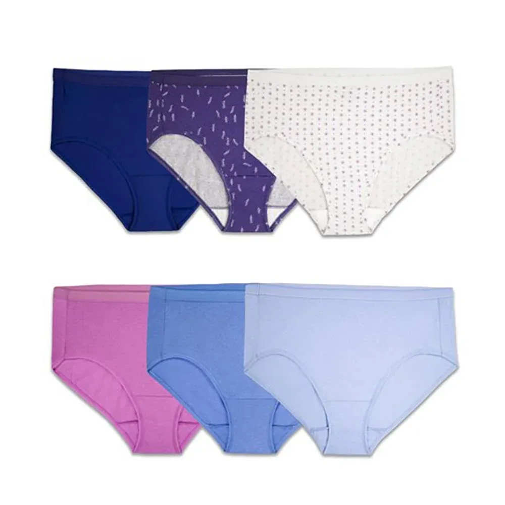 Fruit of the Loom Girls' Cotton Hipster Underwear