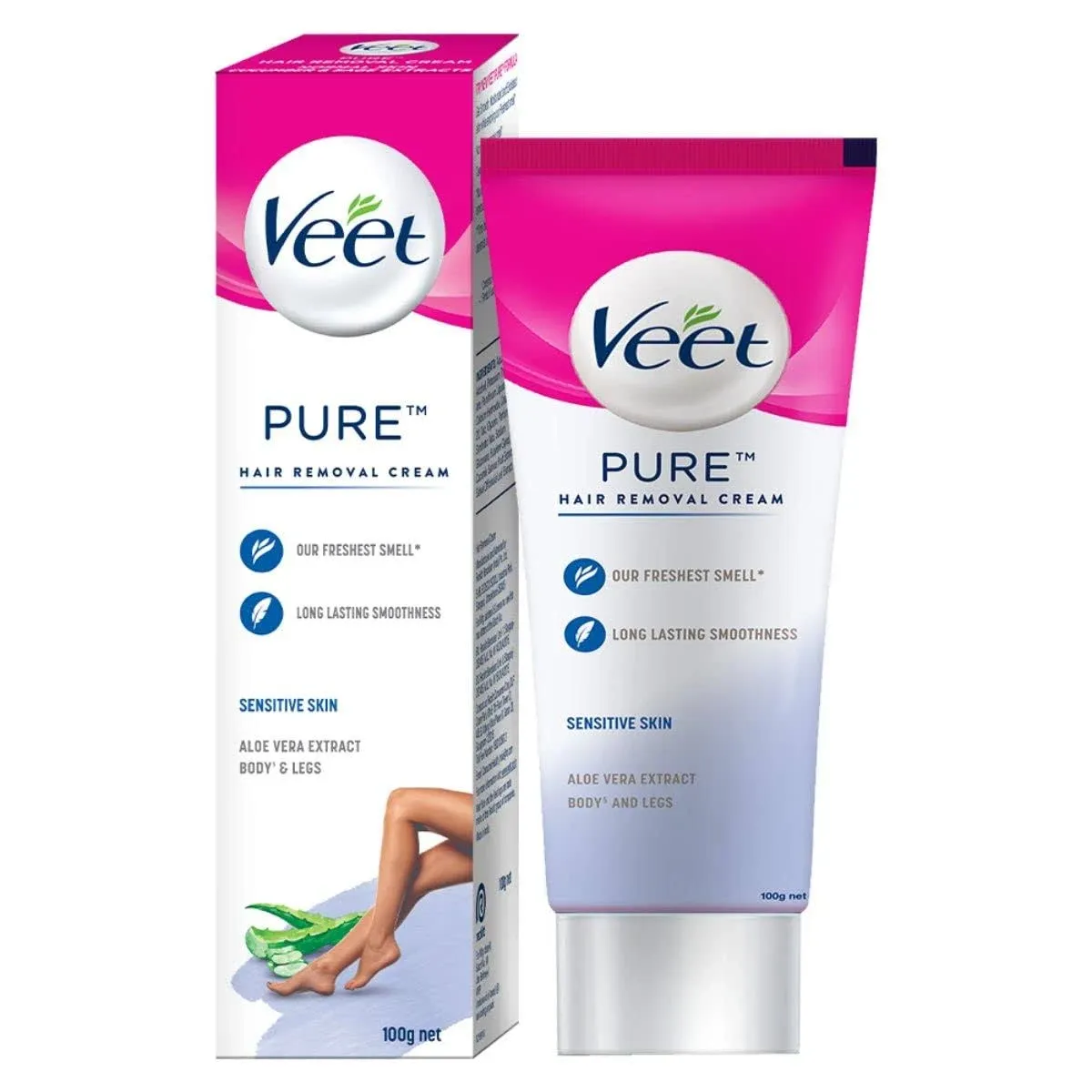 Veet Silk and Fresh Hair Removal Cream, Sensitive