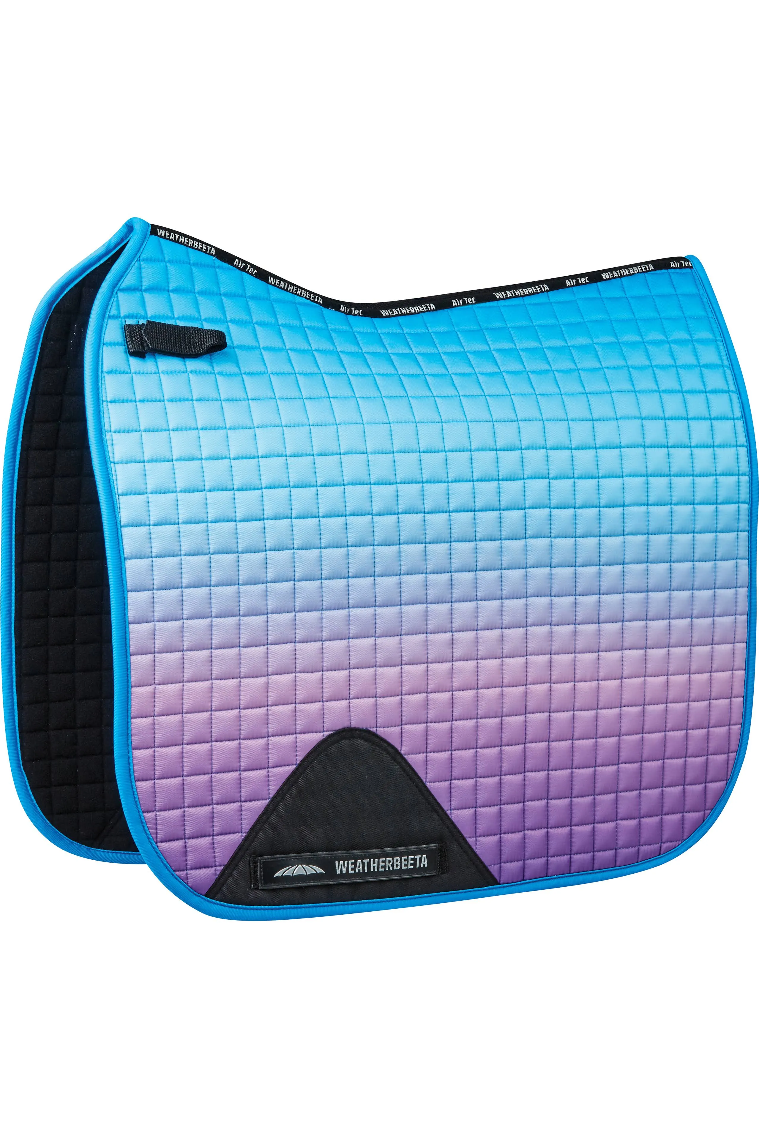  Weatherbeeta Prime Ombre Dressage Saddle Pad, Color: Lagoon Mist