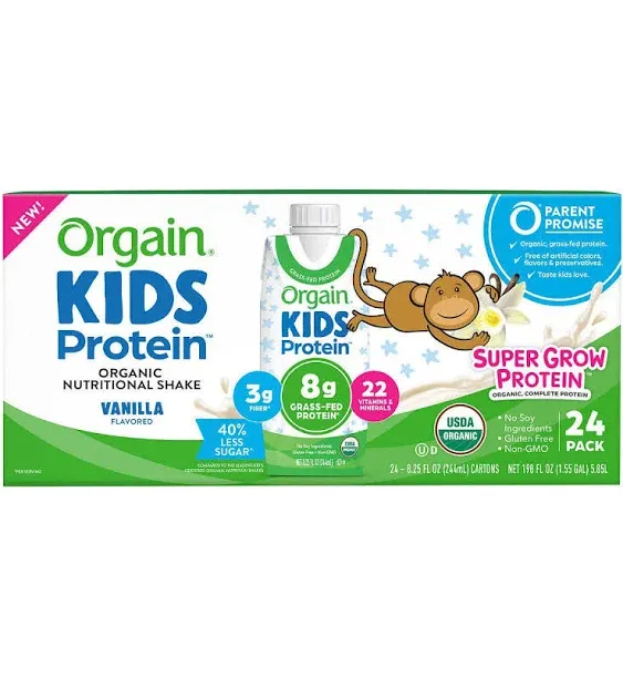 Orgain Kids Organic Nutritional Protein Shake